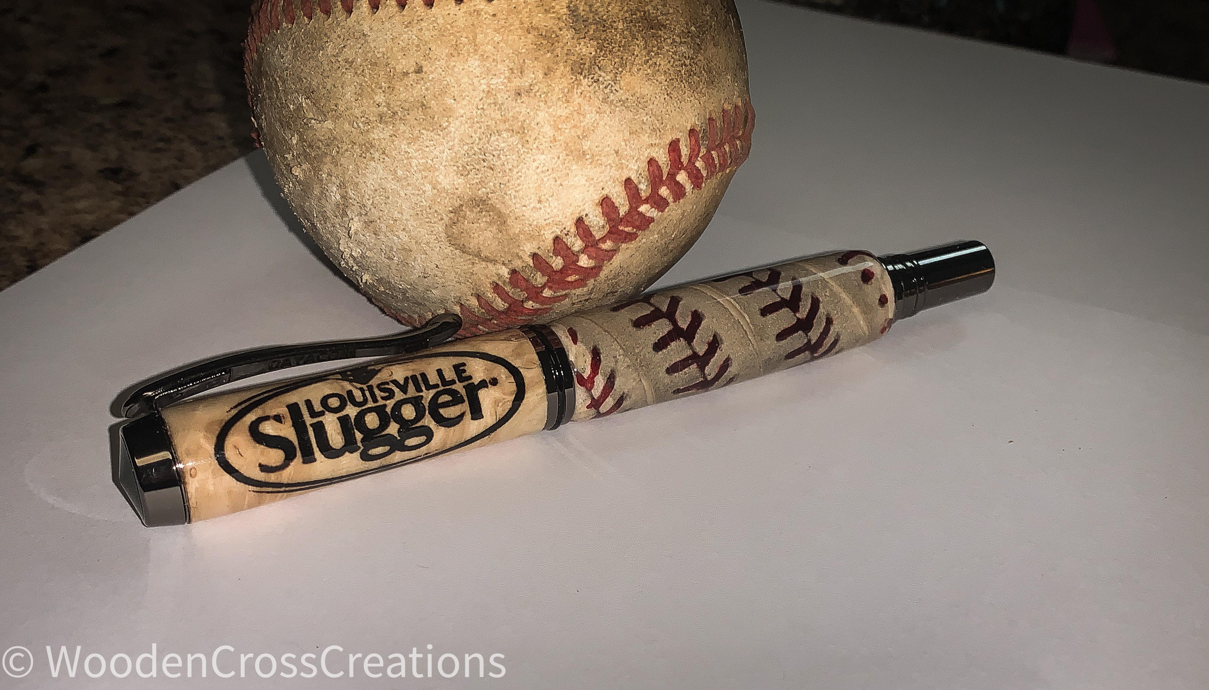 This pen was made for my sons 16th birthday. He loves baseball and