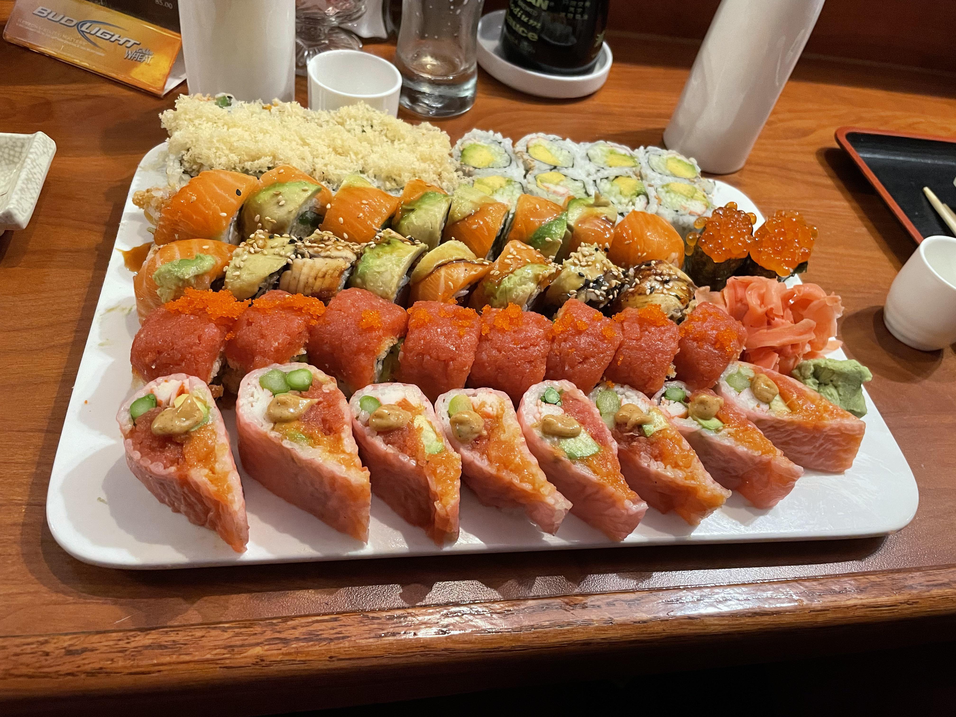 Pink Lady def my fav but the rest wasn’t so bad 🤤 r/sushi