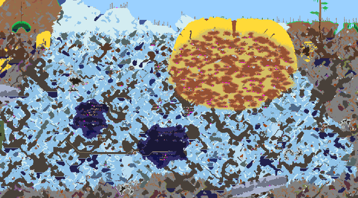 You've seen the dungeon in the snow biome, but have you seen...... THIS