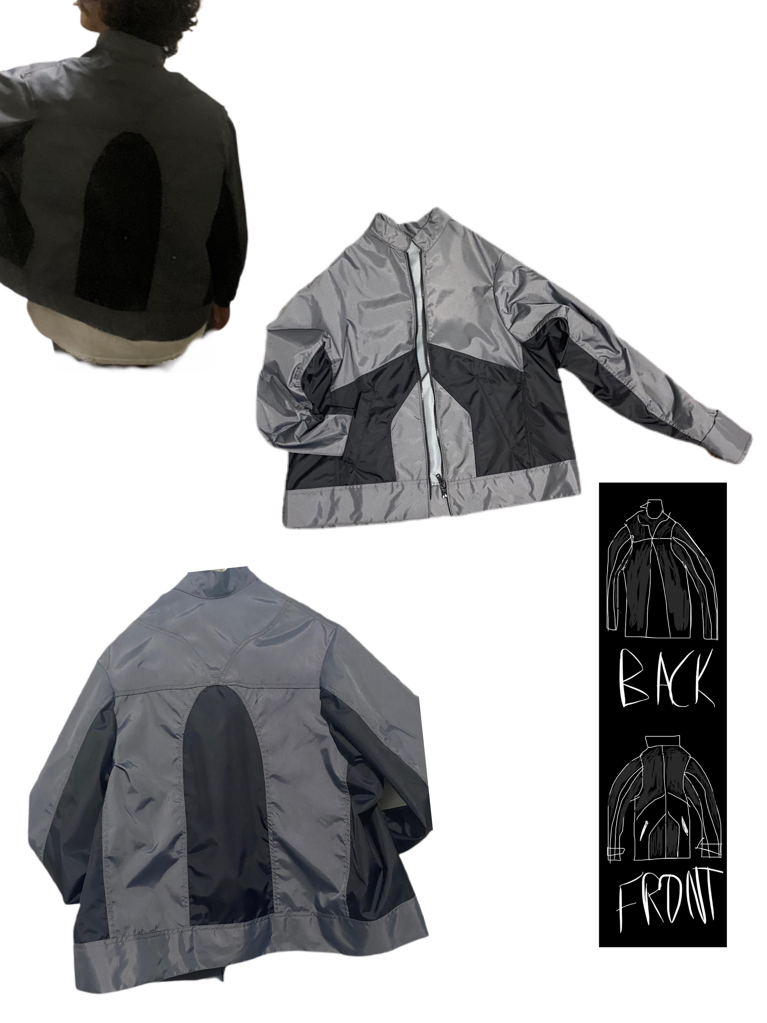 made this jacket completely from scratch making my own pattern