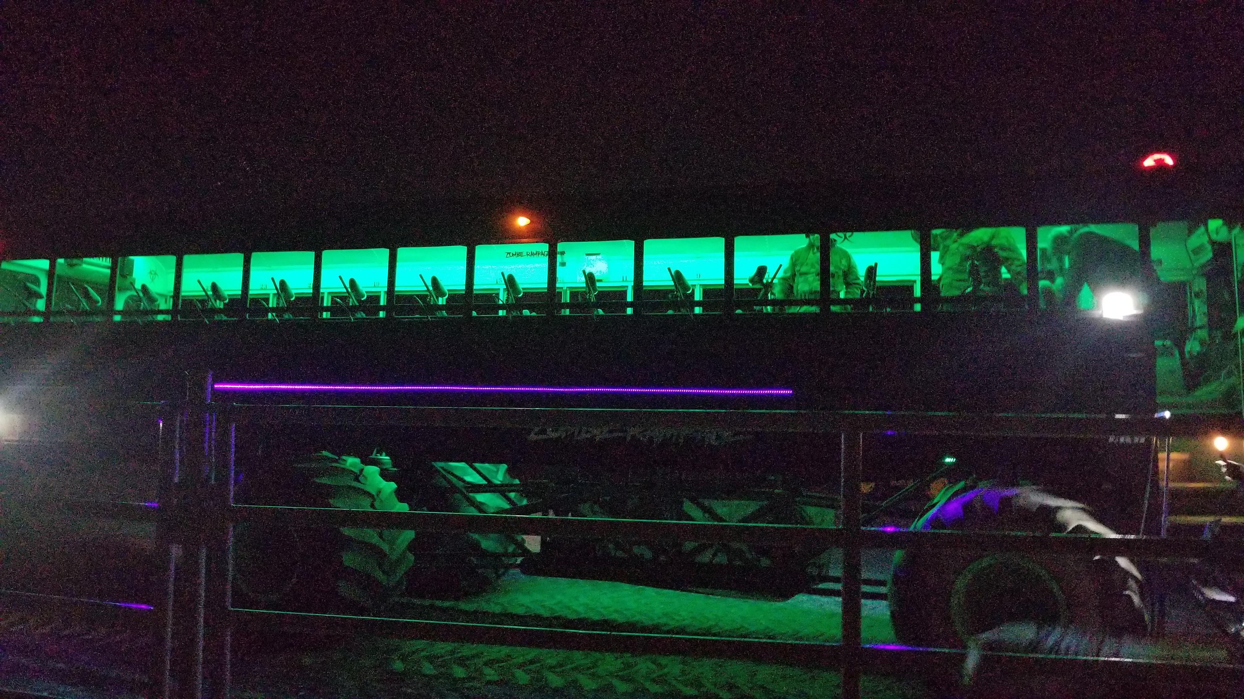 Halloween on Wheels A bus with paintball guns to shoot at people