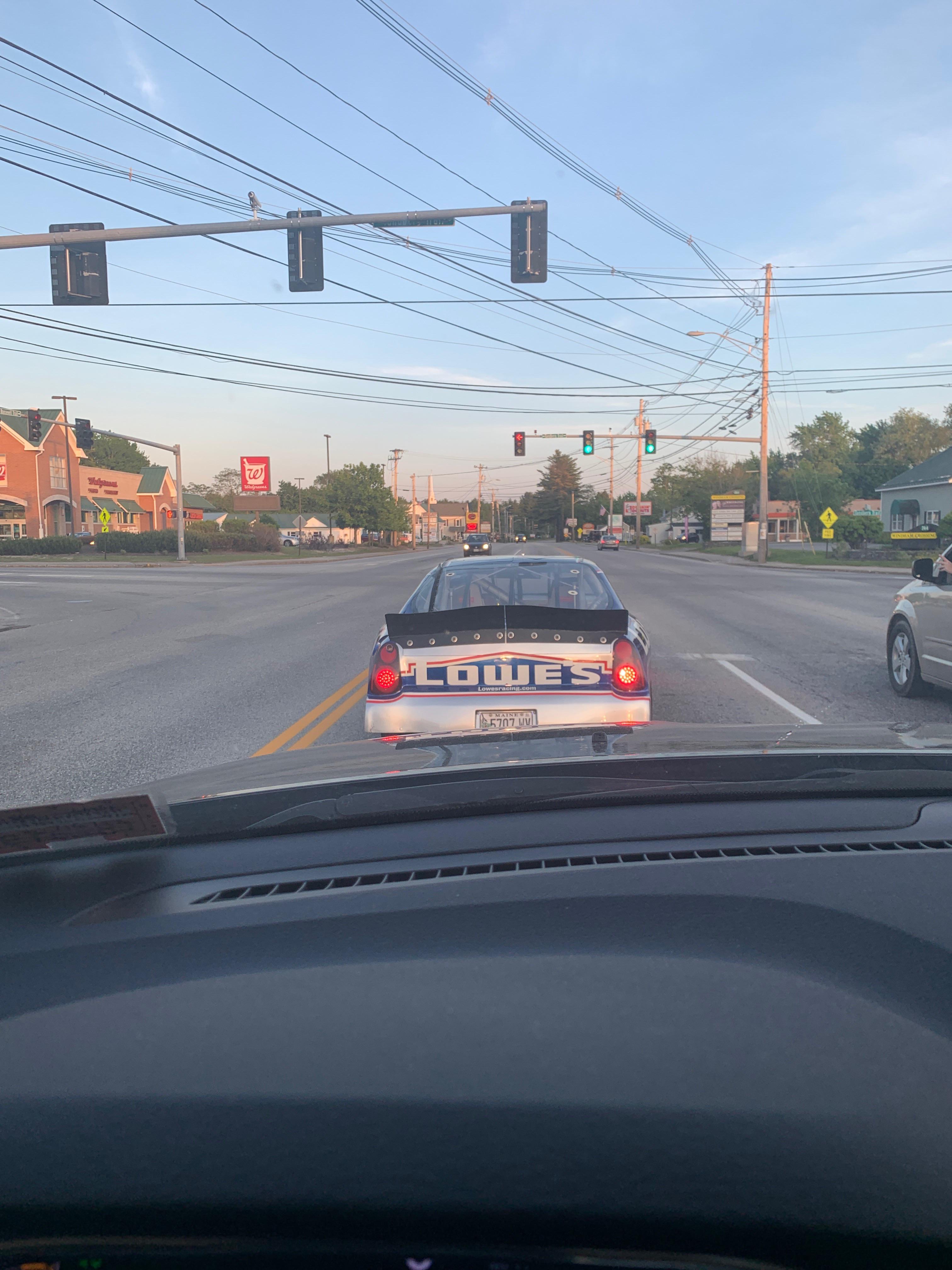 Did Jimmie Johnson take a detour down 302 in Windham, Maine? r/NASCAR