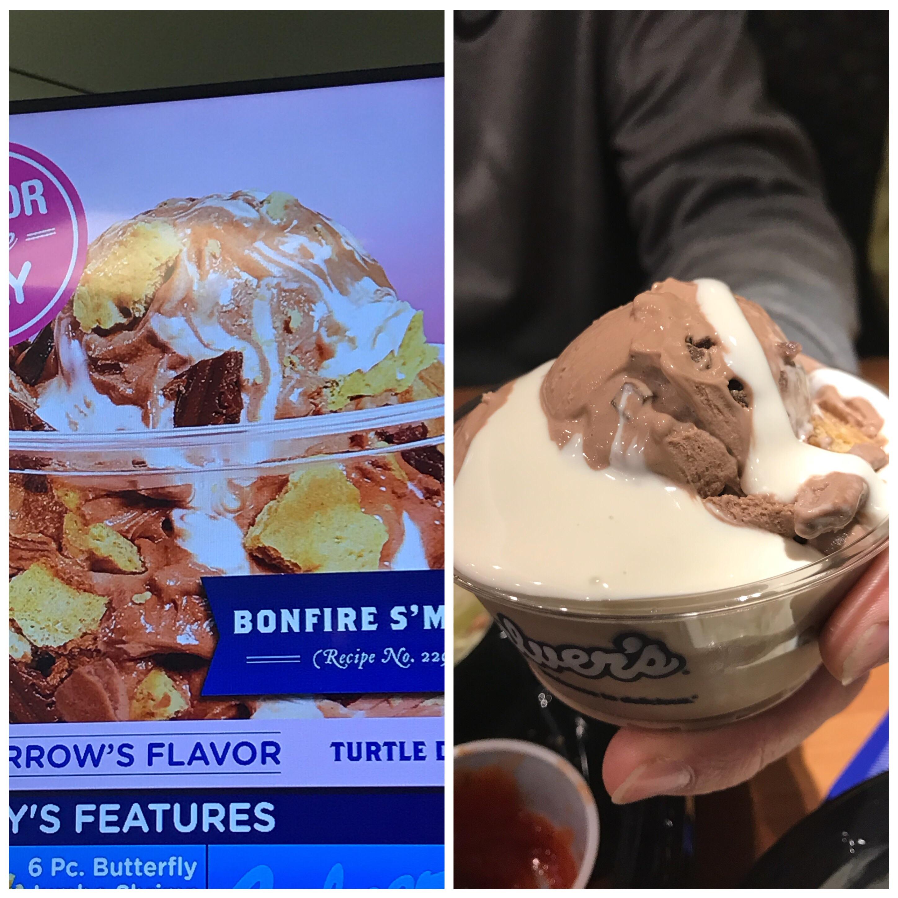 Culver’s Flavor of the Day r/ExpectationVsReality