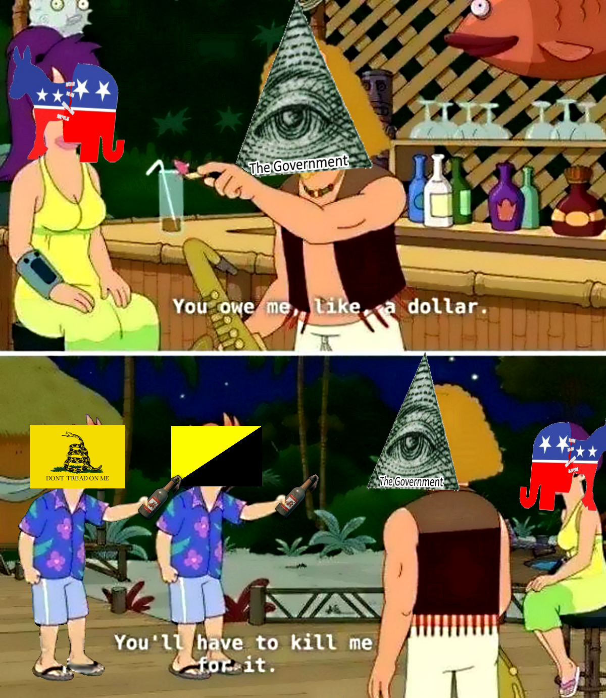 You owe me, like, a dollar. at5_2ygfx