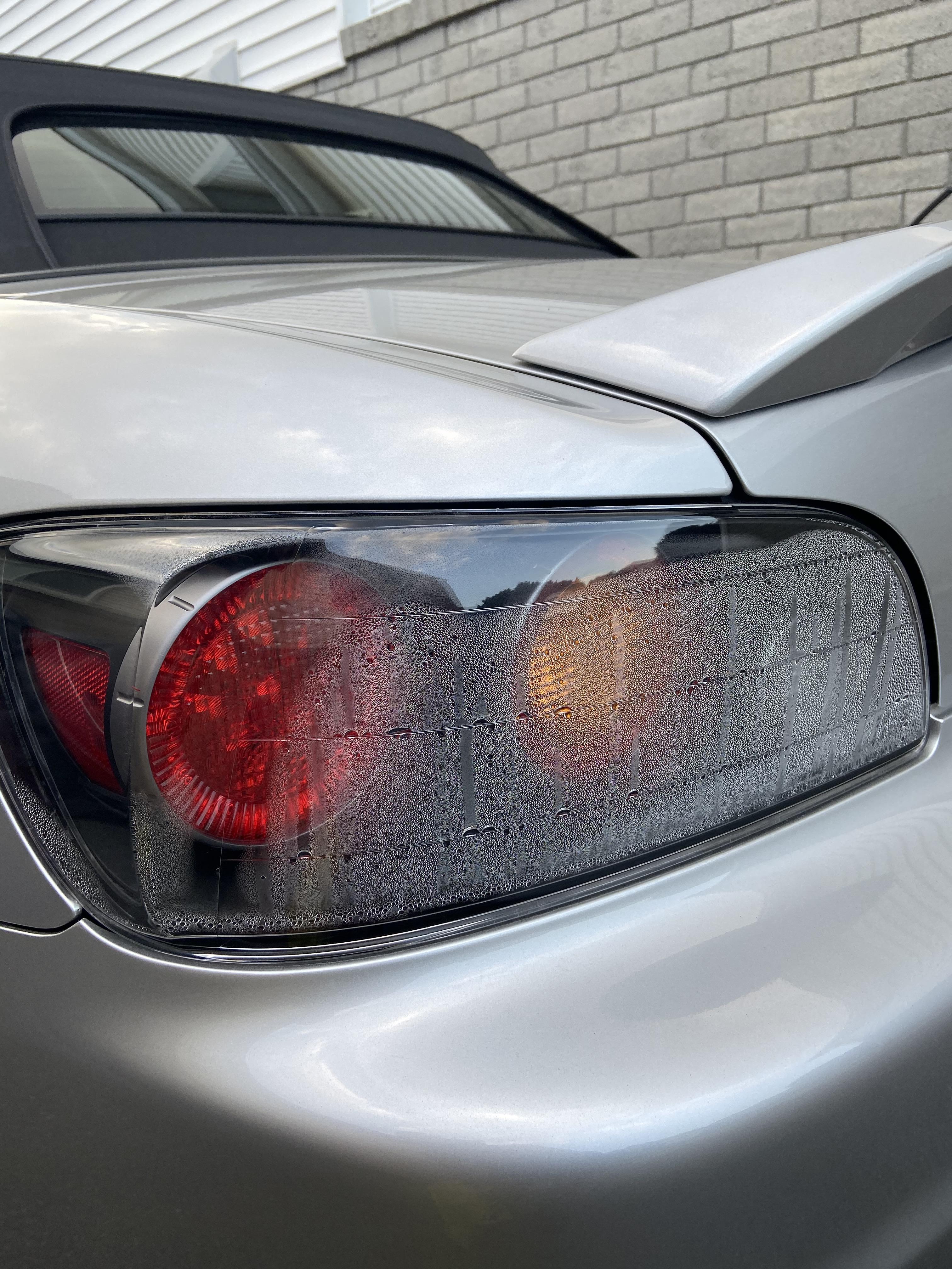 Driver side tail light full of condensation. How to fix? S2000