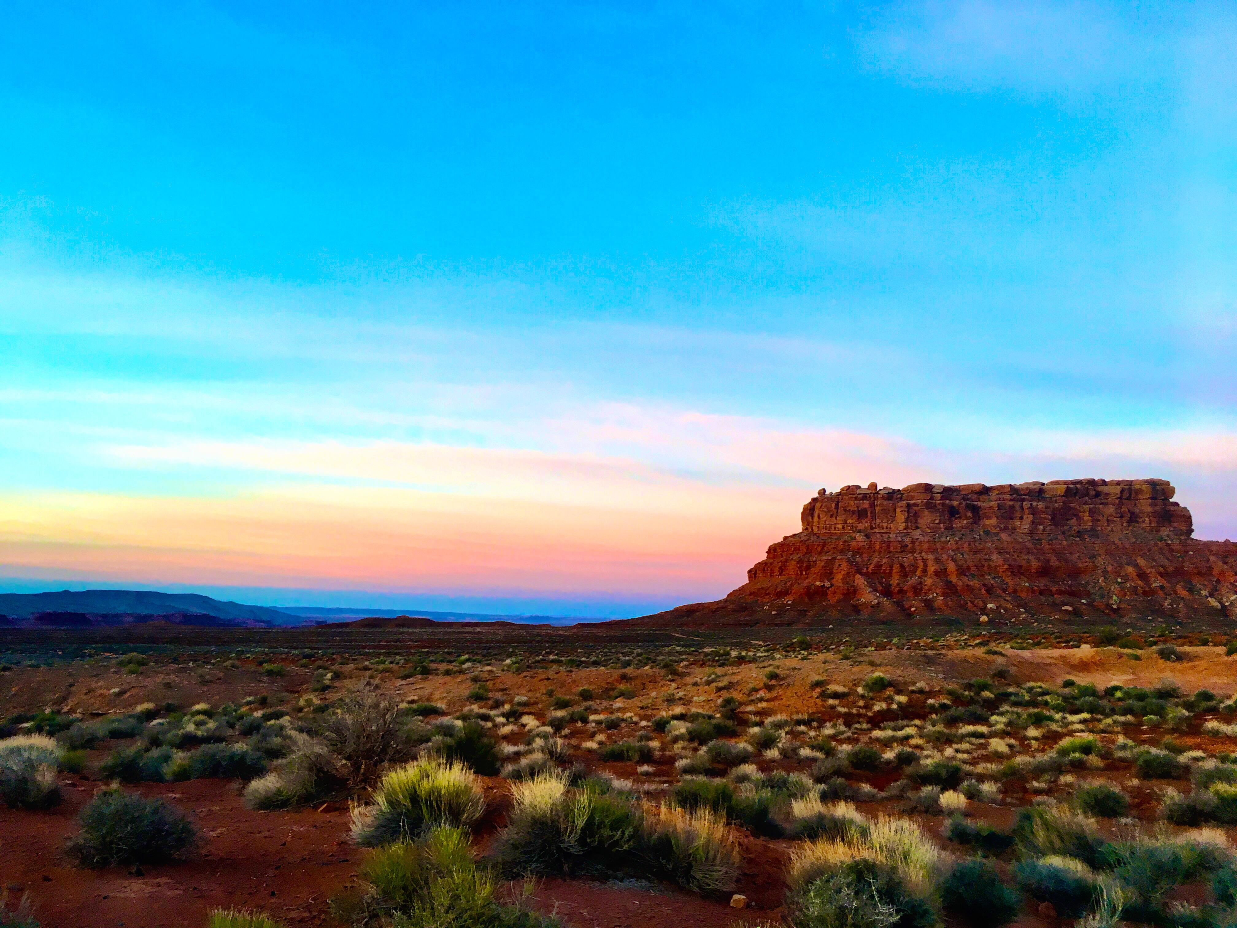 Valley of the gods UT sunrise r/camping