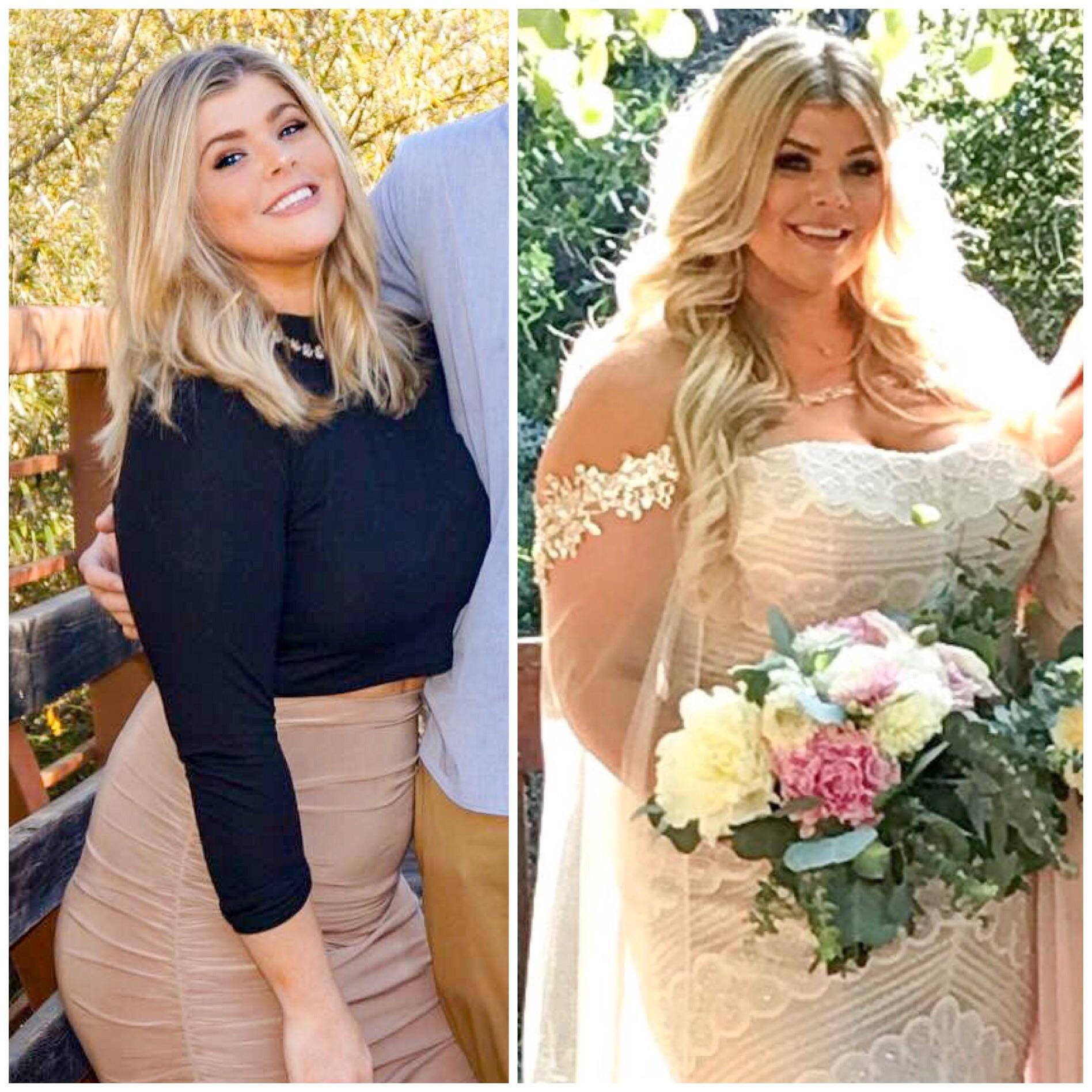 Michaela Gains 50lbs. before the Wedding r/Thicker