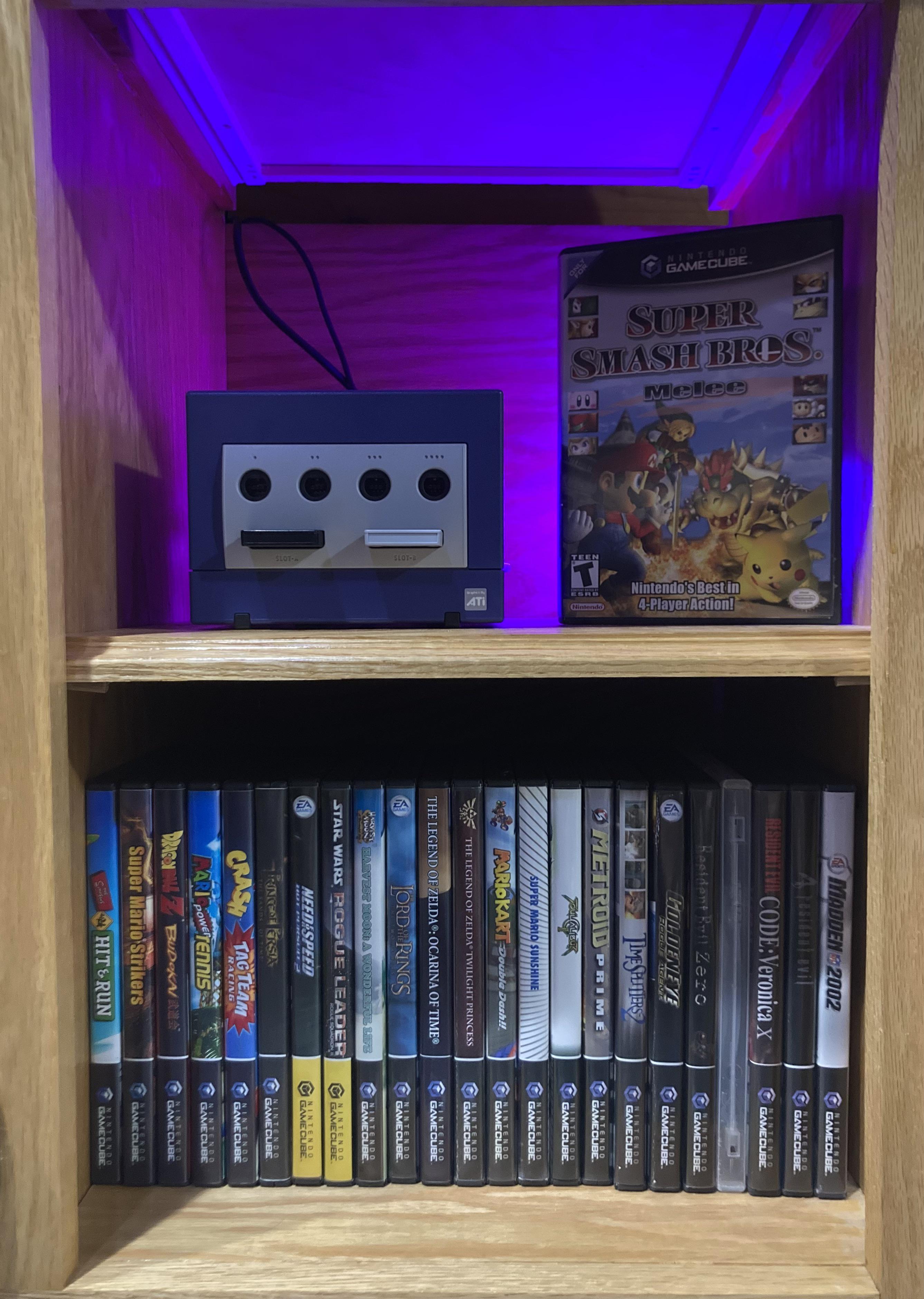 My collection so far! Just missing a bunch of games in jewel cases from