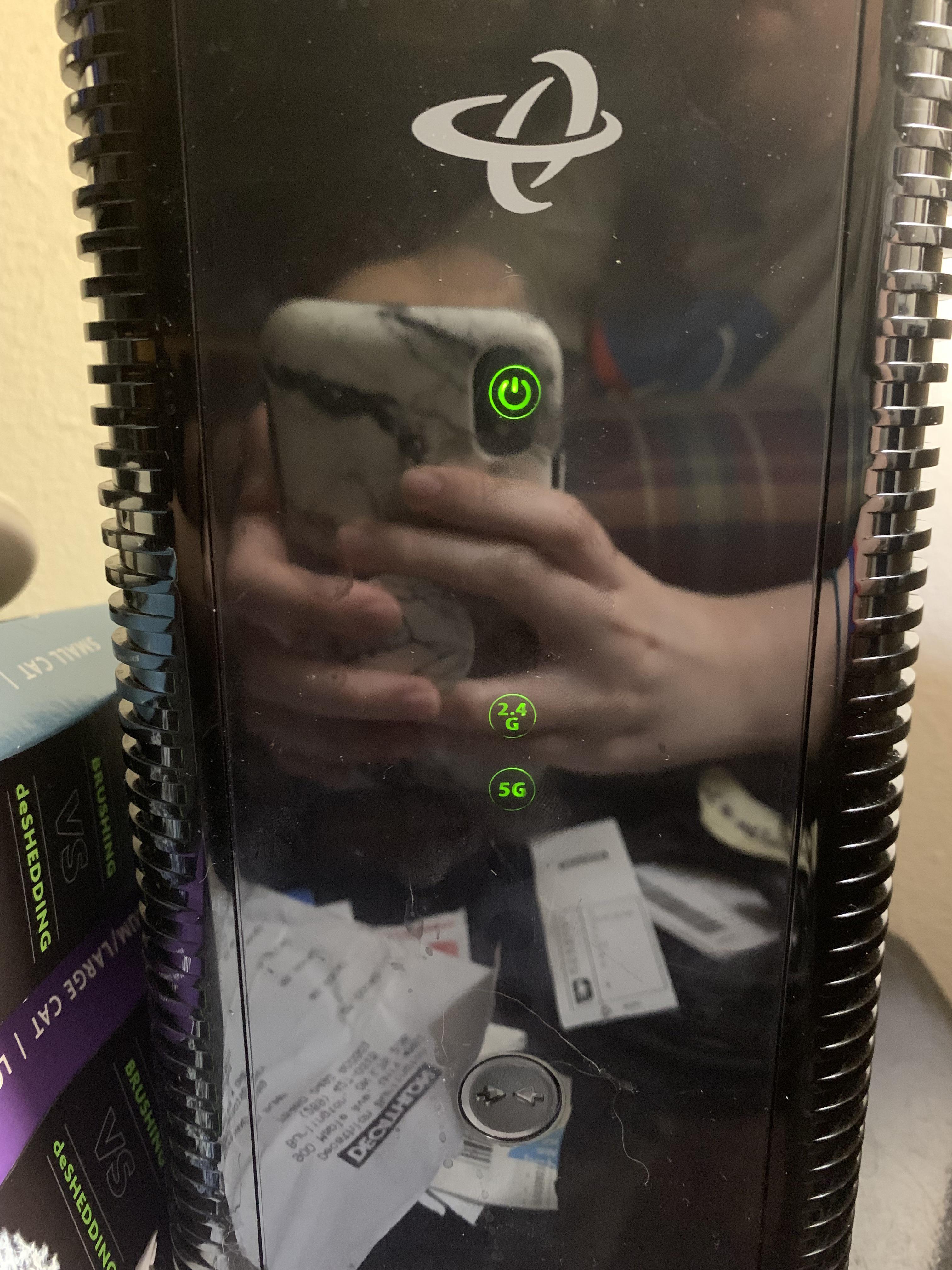 I think my Hitron Modem finally kicked the bucket. Or something