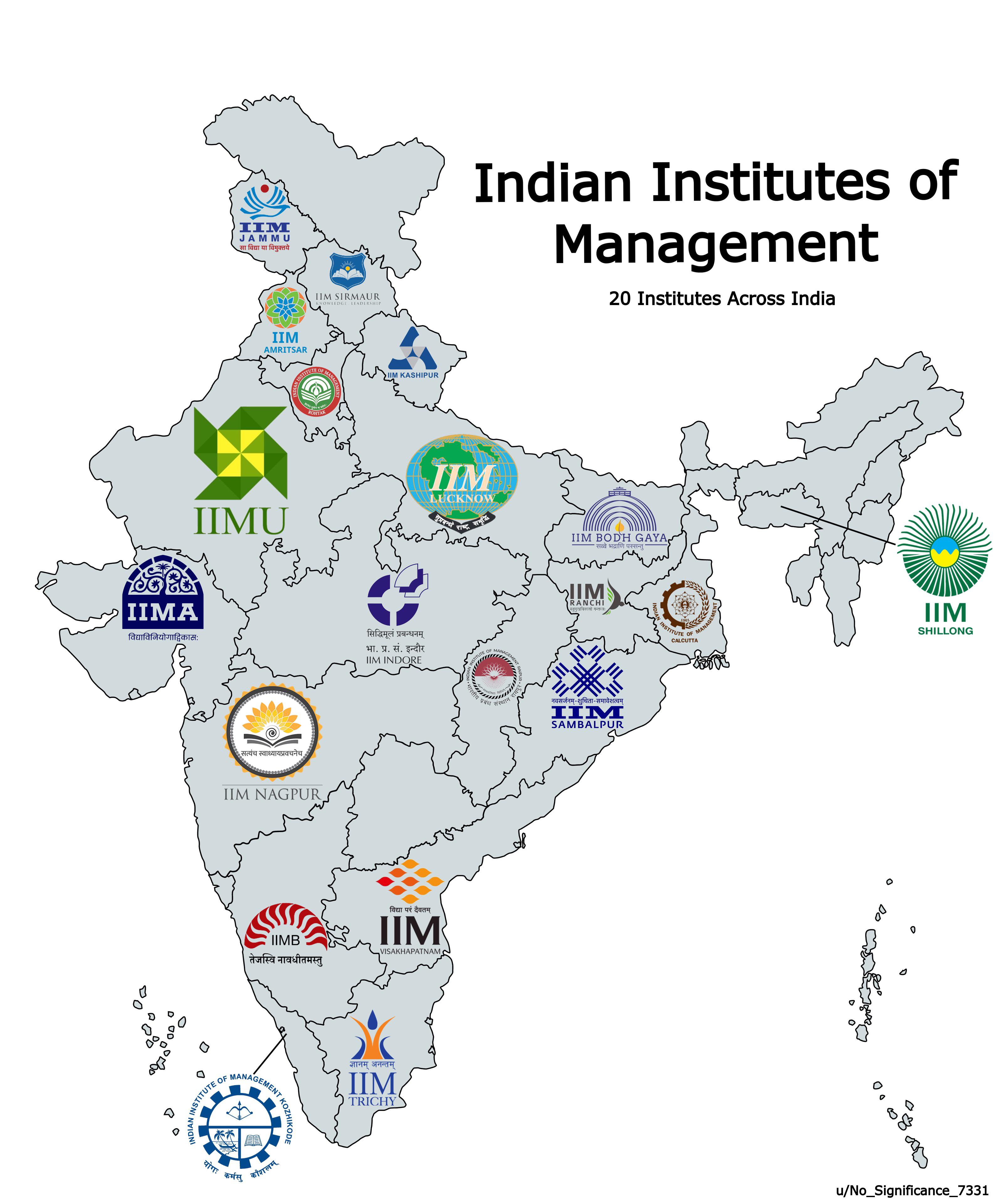 Iims In India Map Crissy Christine