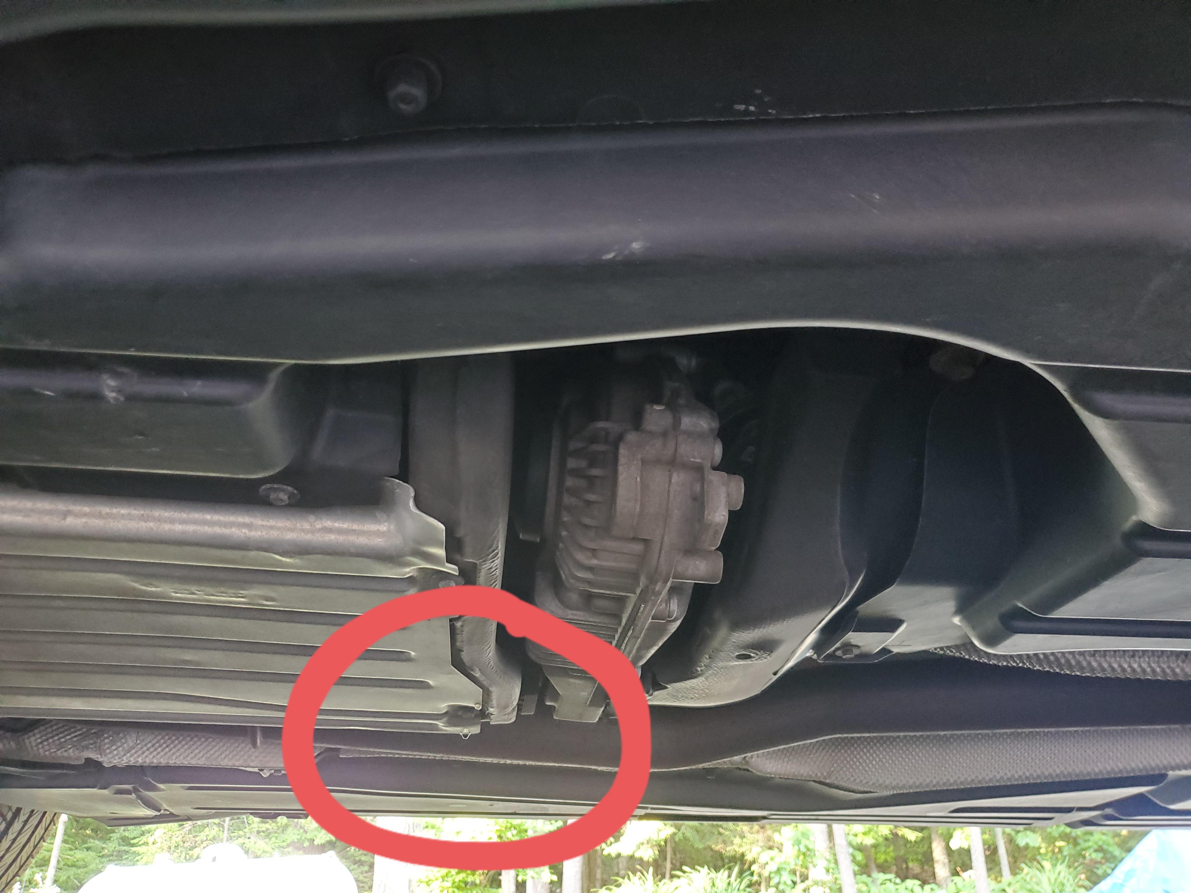 Noticed a small puddle under my e70 and it looks like there's some