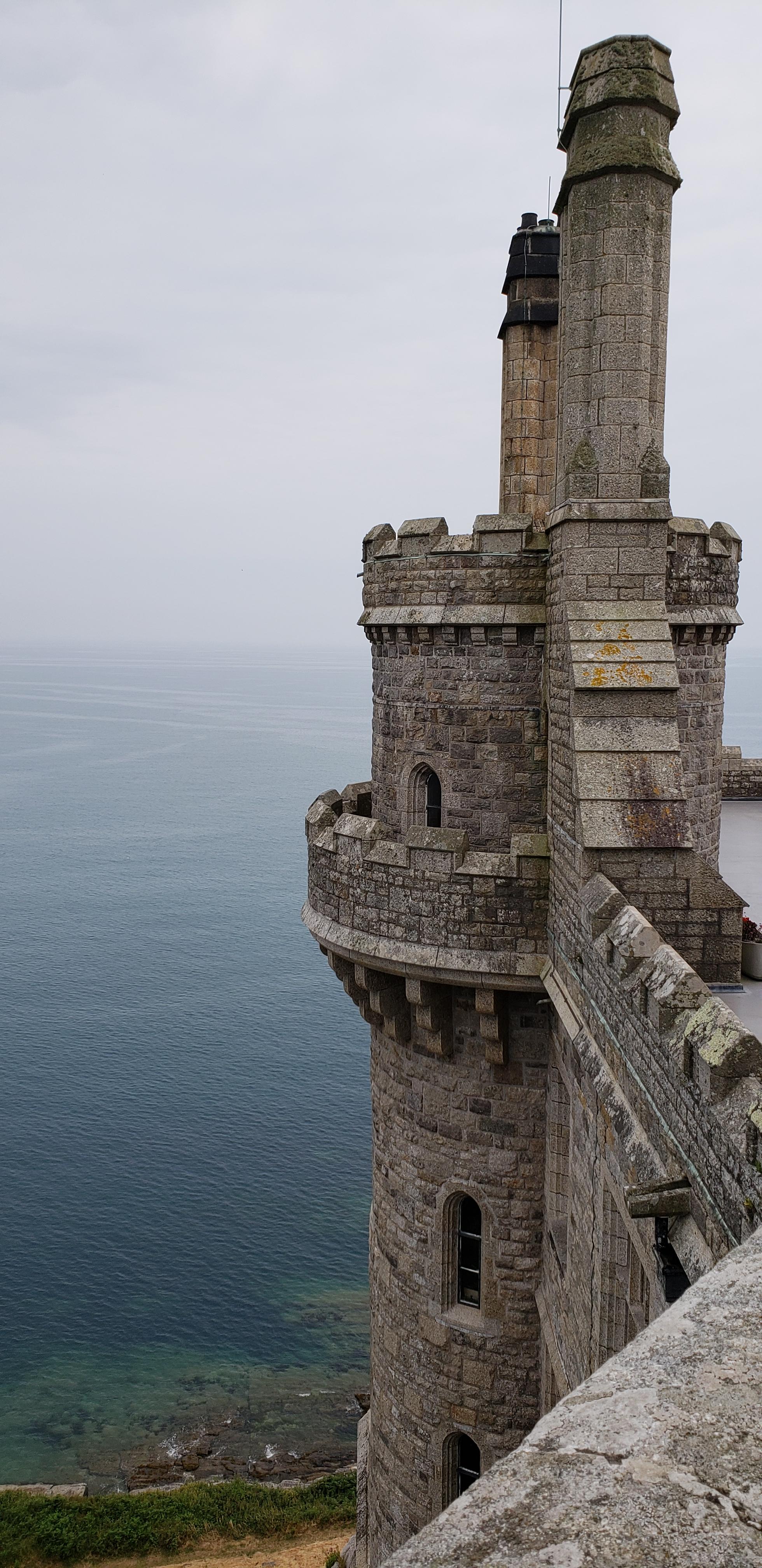 St. Michael's Mount, near Marazion, Cornwall, UK. r/pics