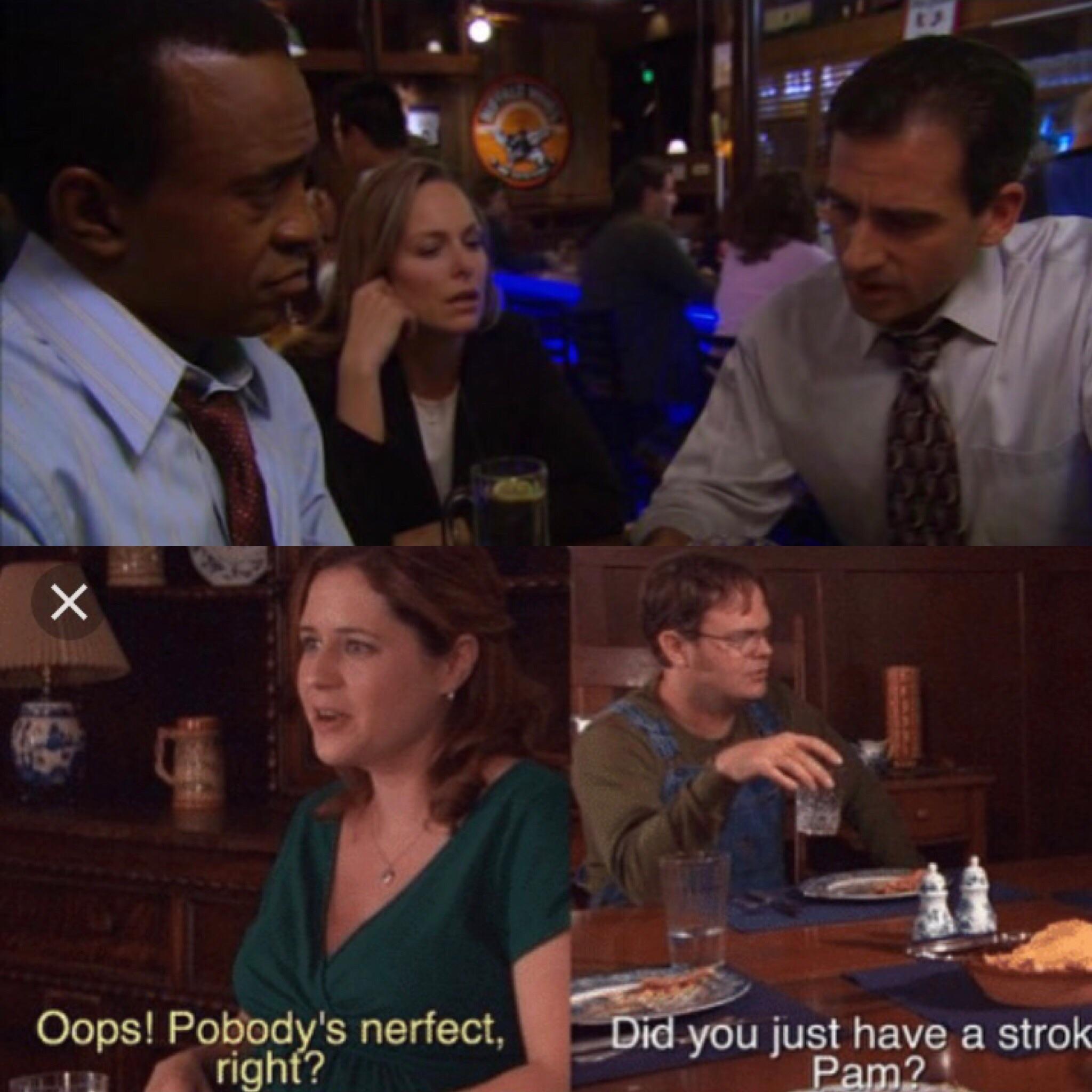 Pam wasn’t a bad salesman. She used a play right out of “Somehow I