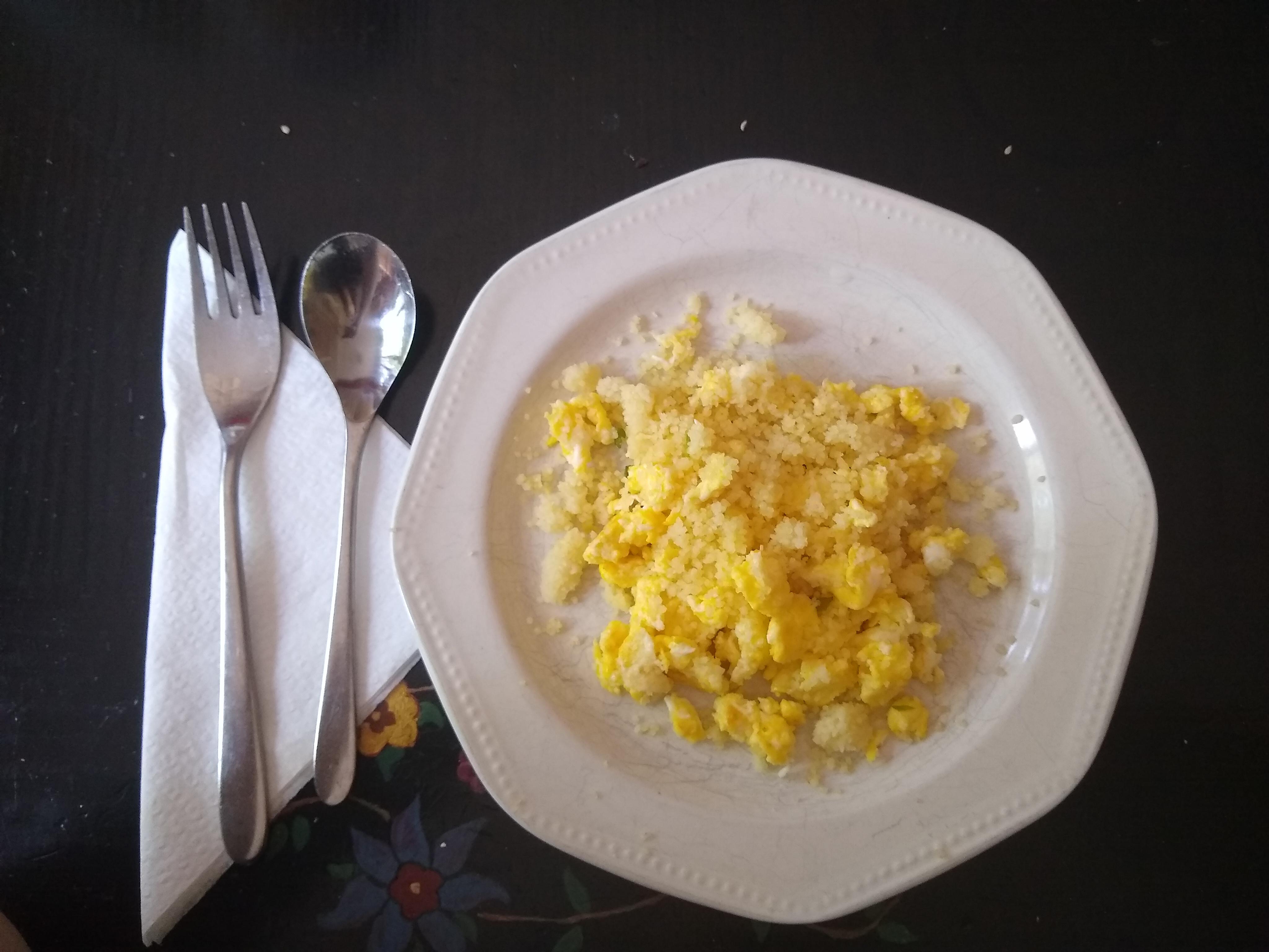 couscous and scrambled egg r/shittyfoodporn