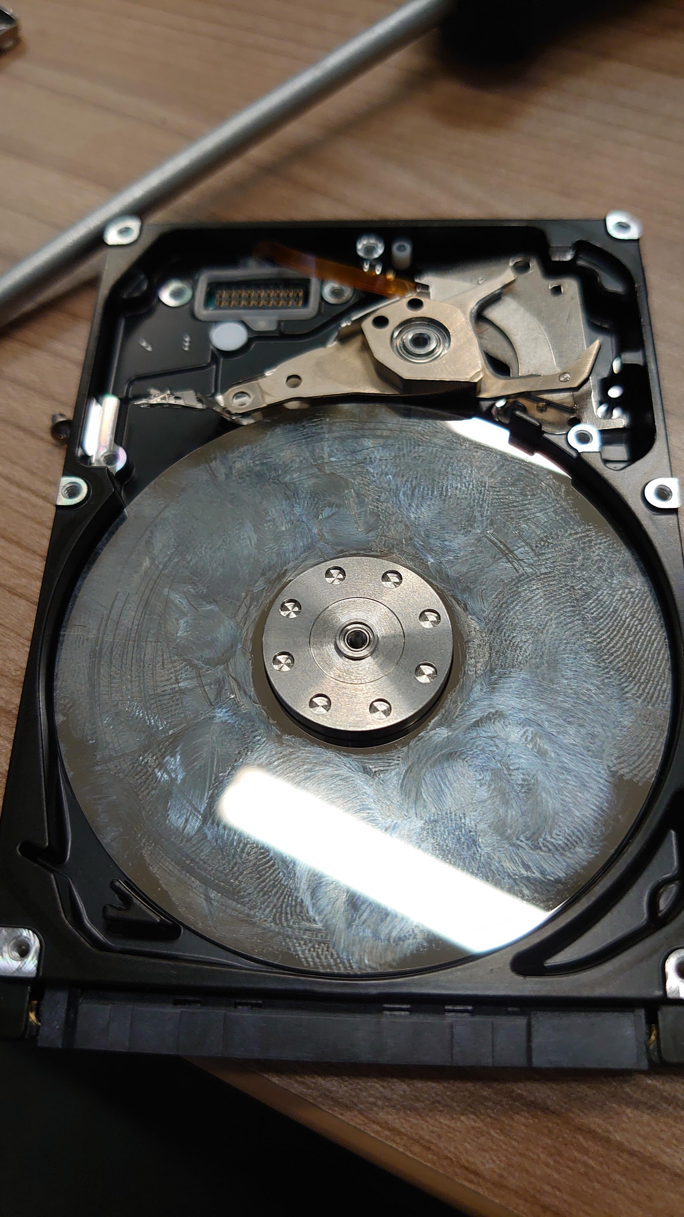 How can I clean this harddrive? It's covered in fingerprints. Any