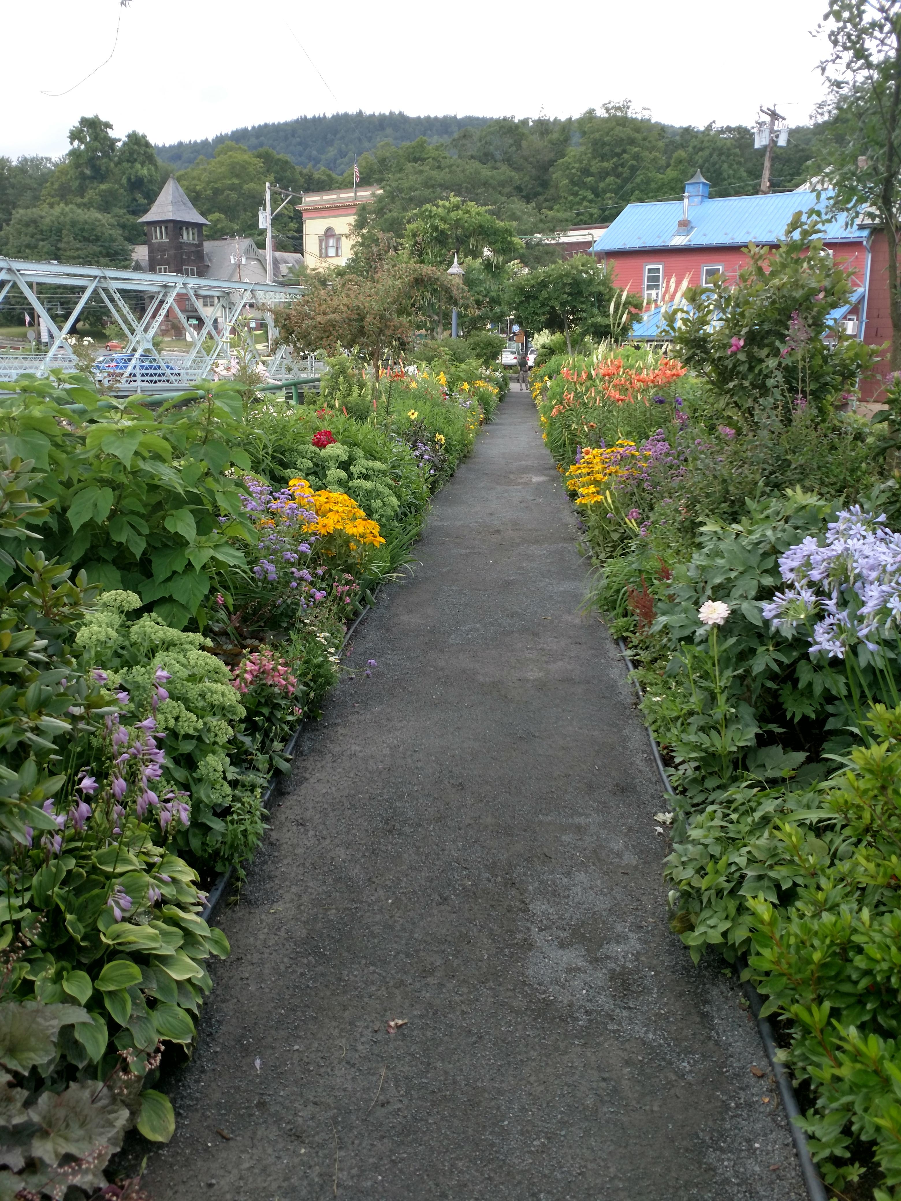 If you are ever in New England, be sure to visit the Bridge of Flowers