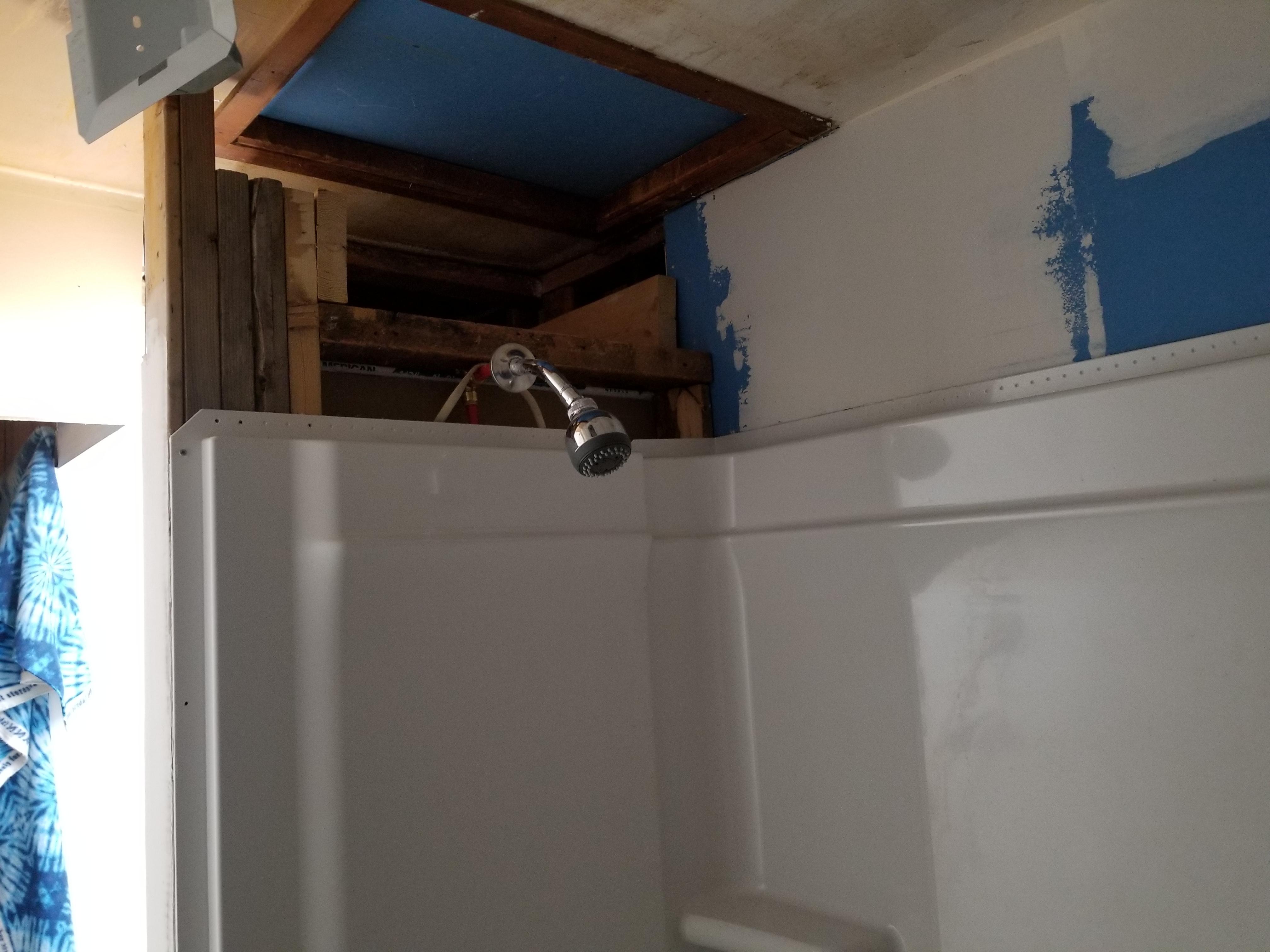 for tub/shower top treatment. More description in