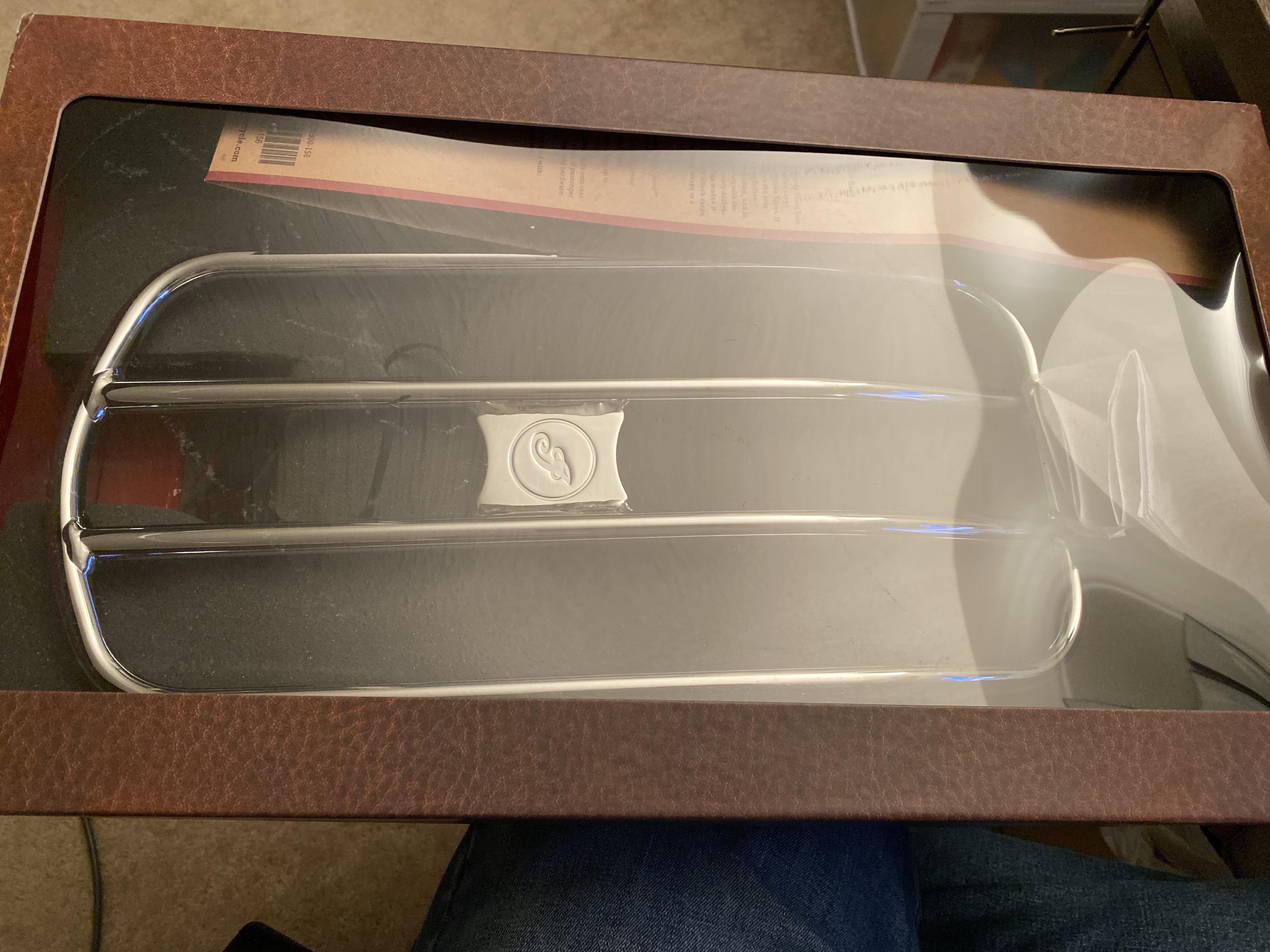 OEM Scout luggage rack weight limit says 7 lbs true? Seems awfully