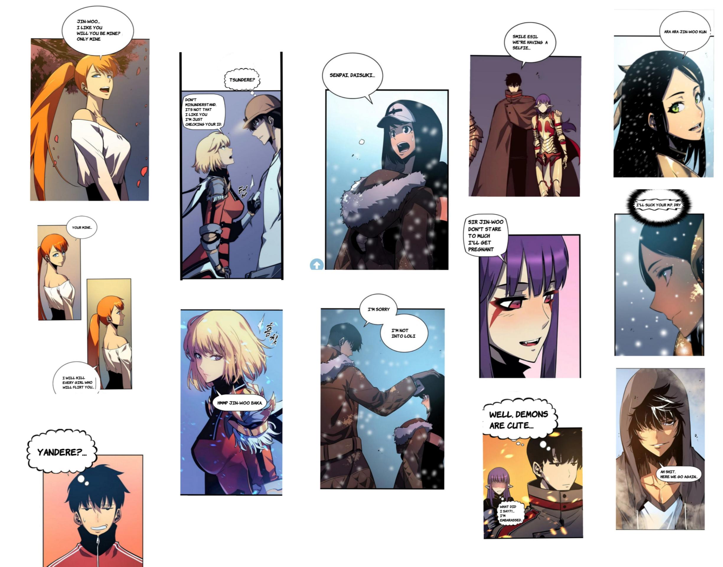 No love story? Lets make a harem! sololeveling