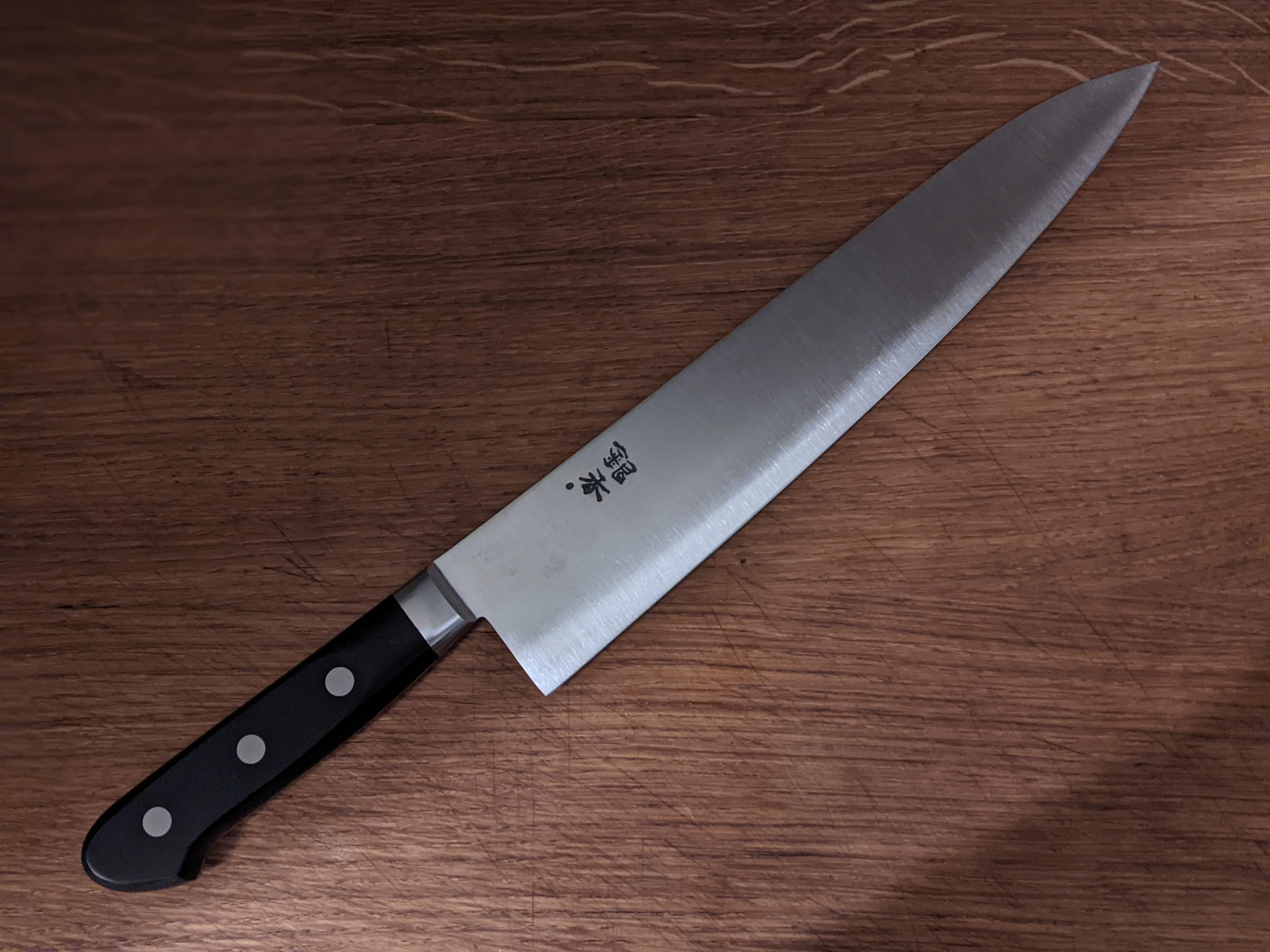 NKD Gesshin Ginga 270mm Stainless Gyuto r/chefknives