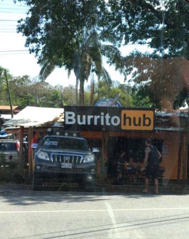 A burrito restaurant in Costa Rica AnythingGoesPics