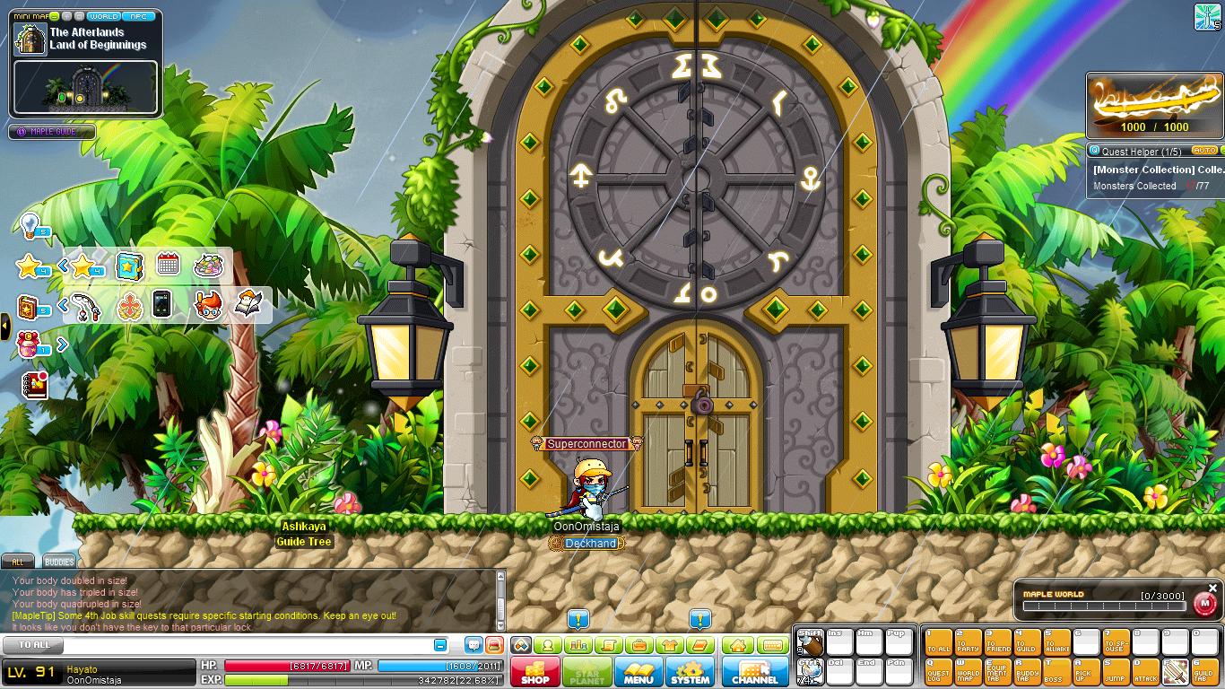 Stuck in Afterlands, please help for last key! Maplestory