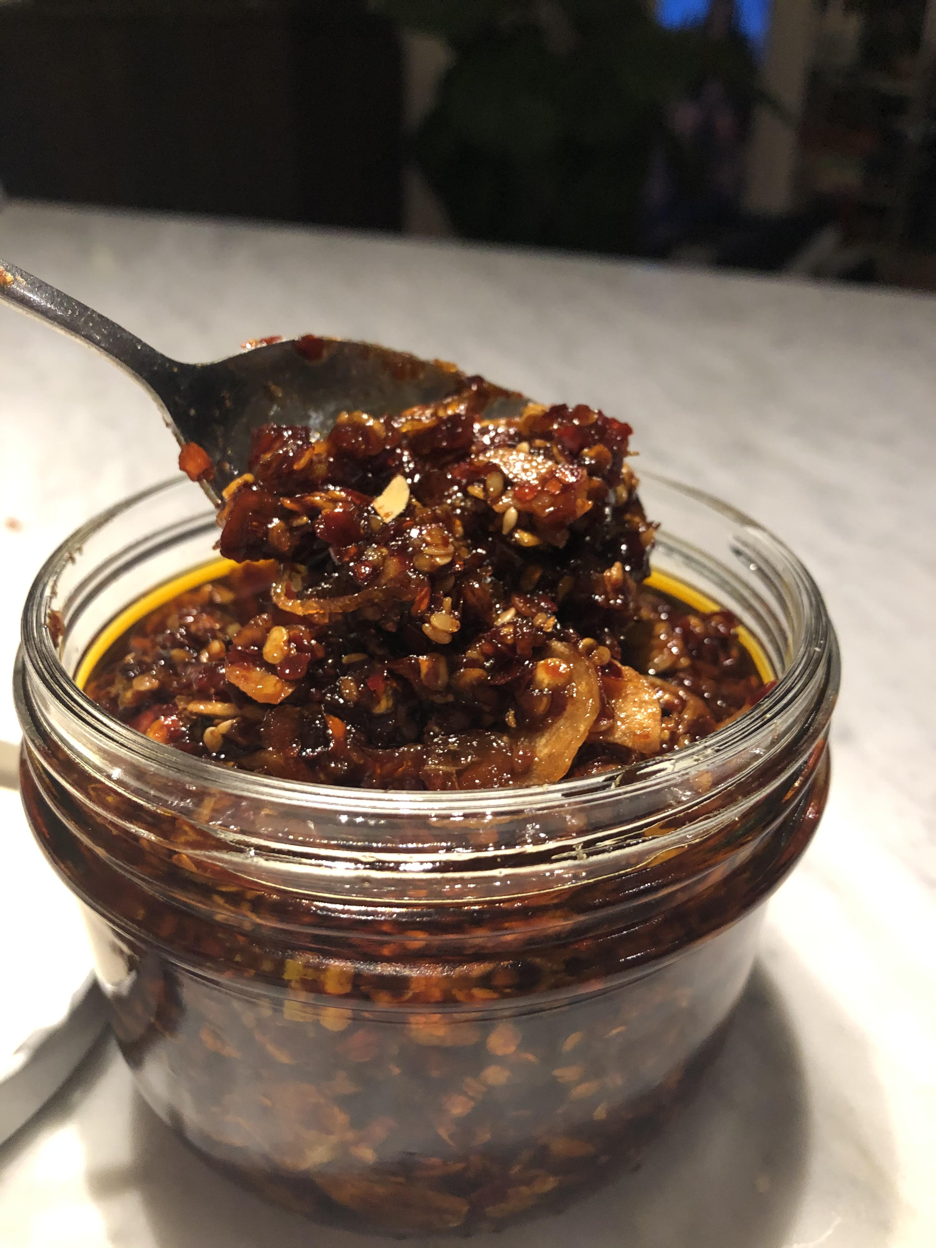 Homemade Chili crunch oil r/FoodPorn