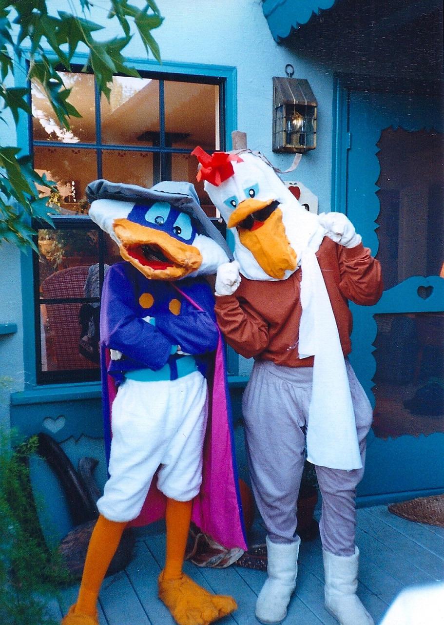 Homemade Duck Costume