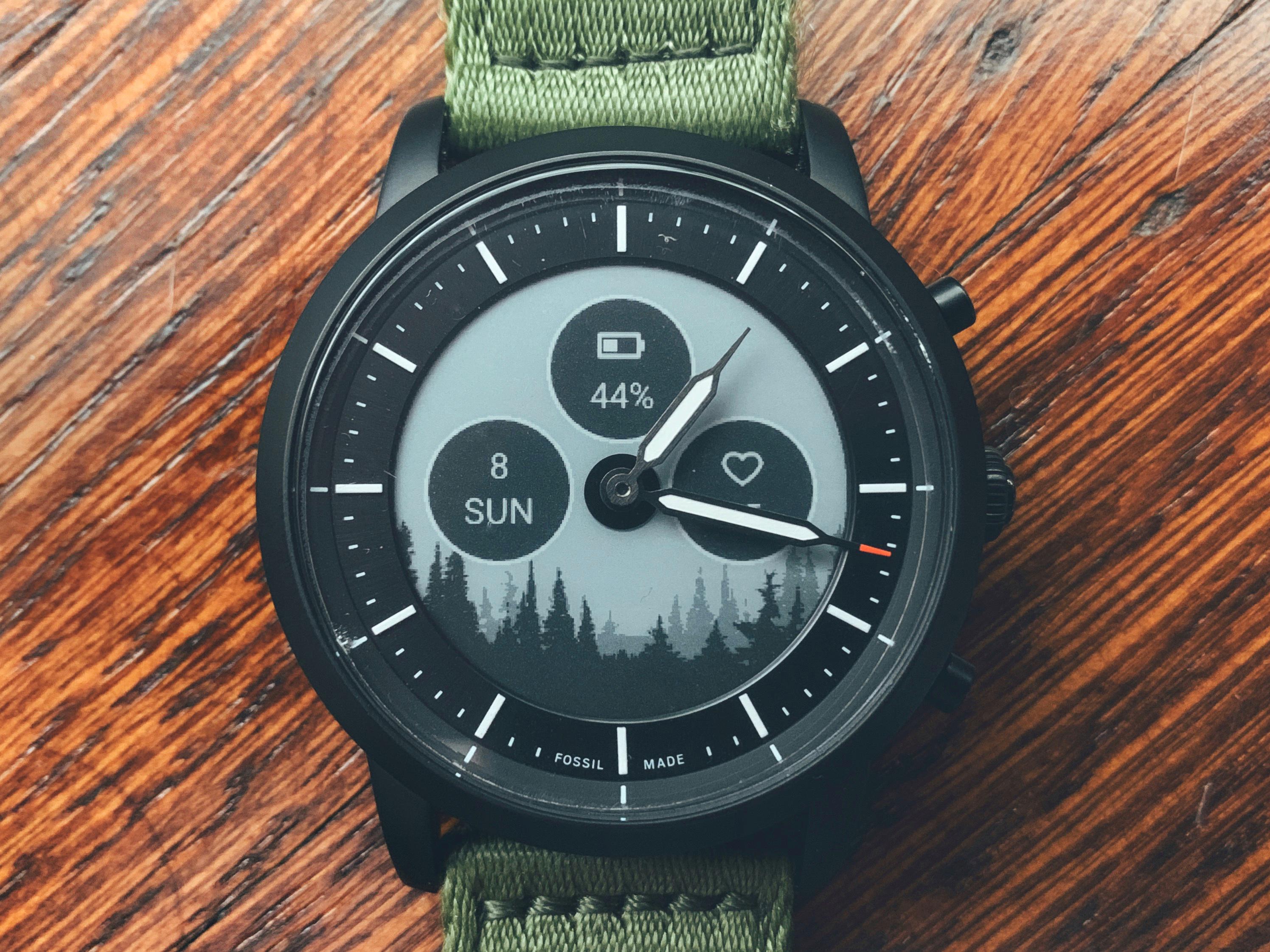 Made a bunch of nature inspired watch faces r/FossilHybrids