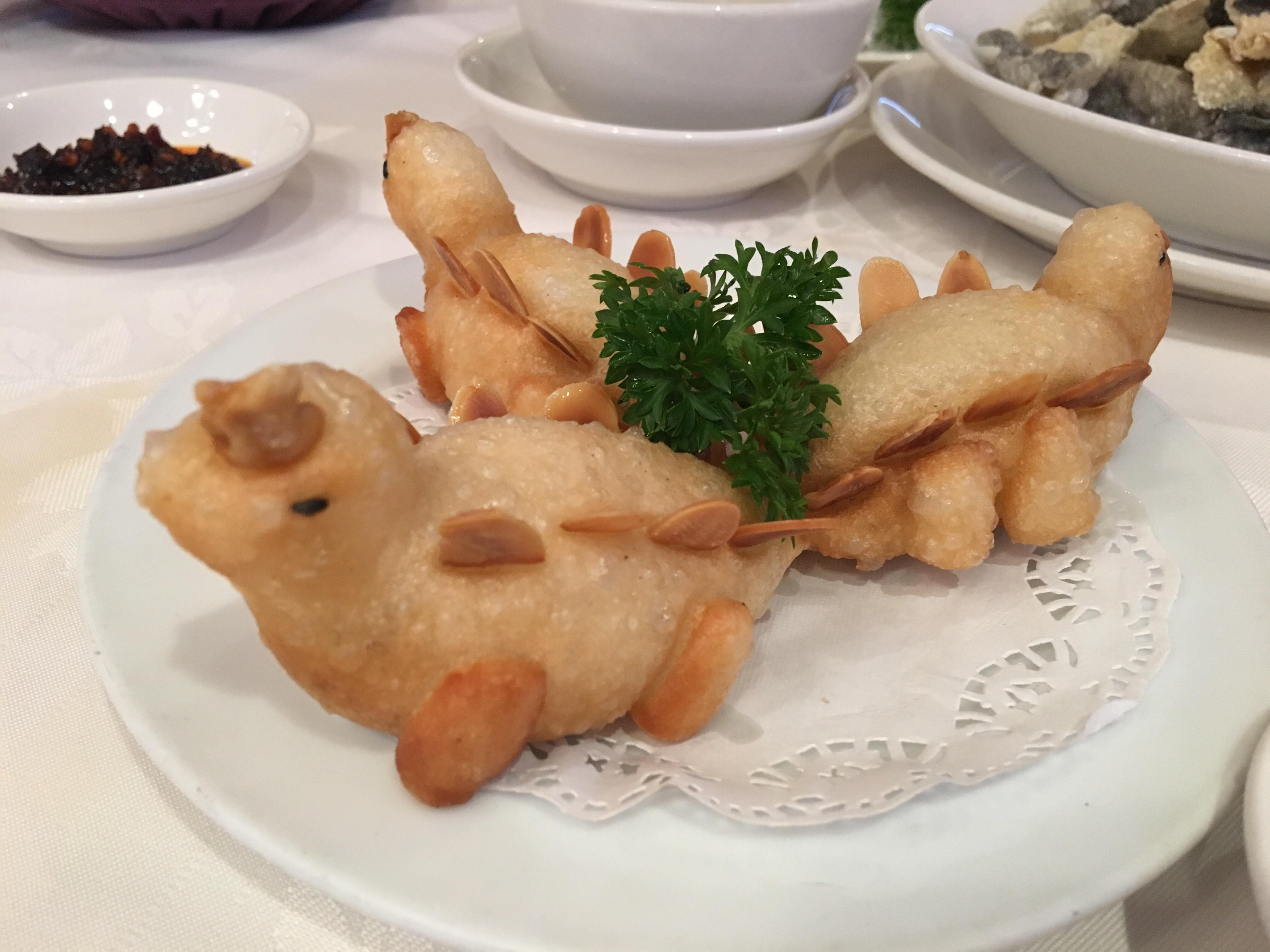 [I ate] Dinosaur shaped Ham Sui Gok r/food
