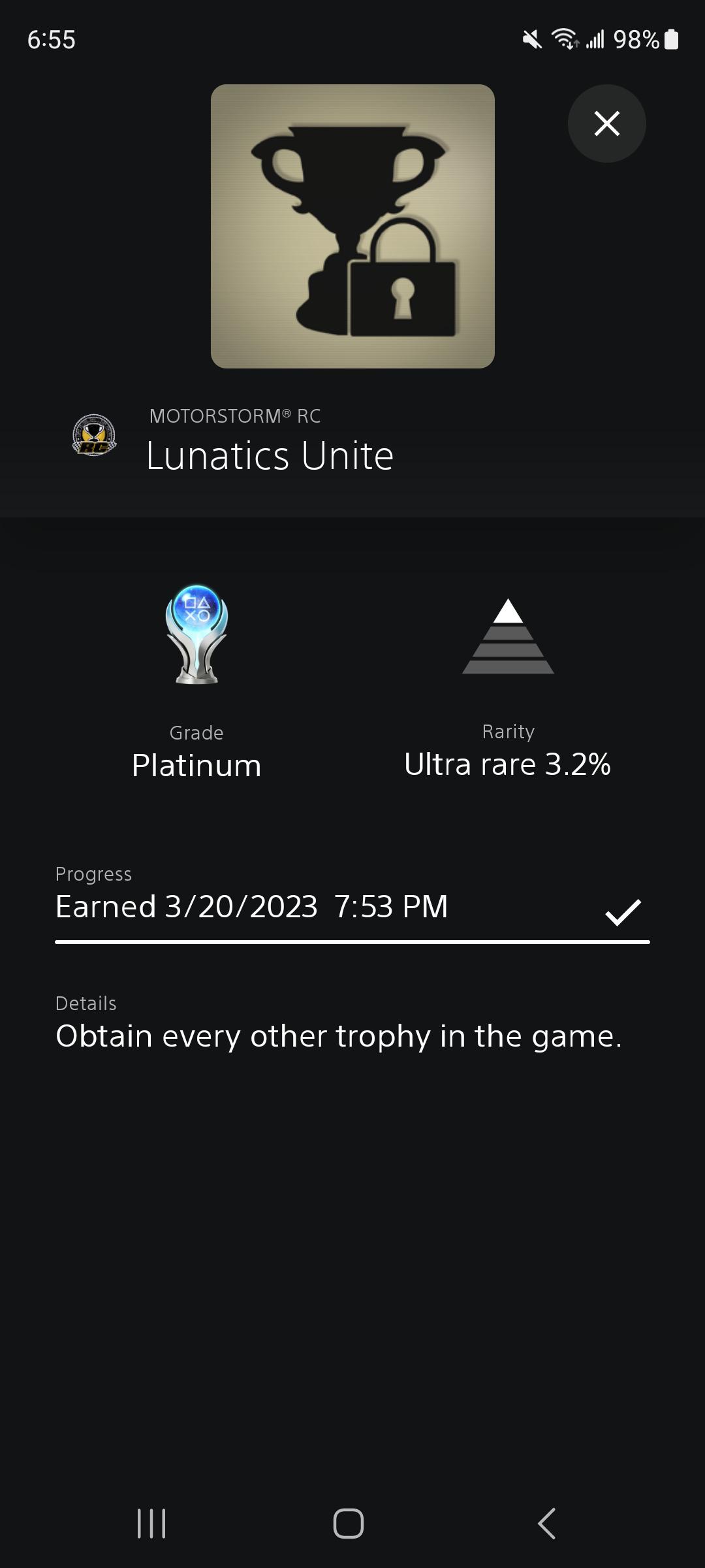 [MotorStorm RC] Platinum 167 As this is the only MotorStorm plat you