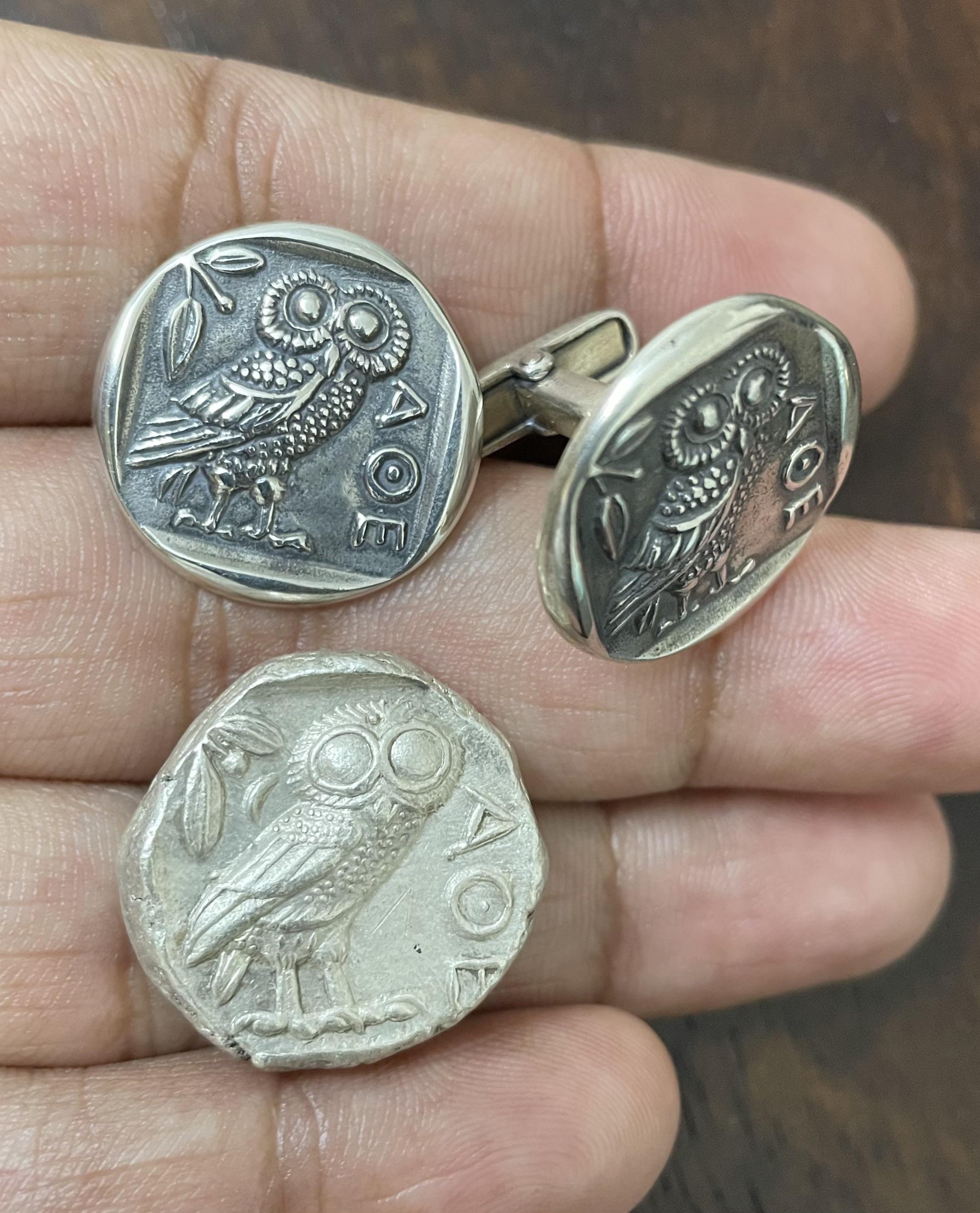 Got new cufflinks, but happy with them. r/AncientCoins