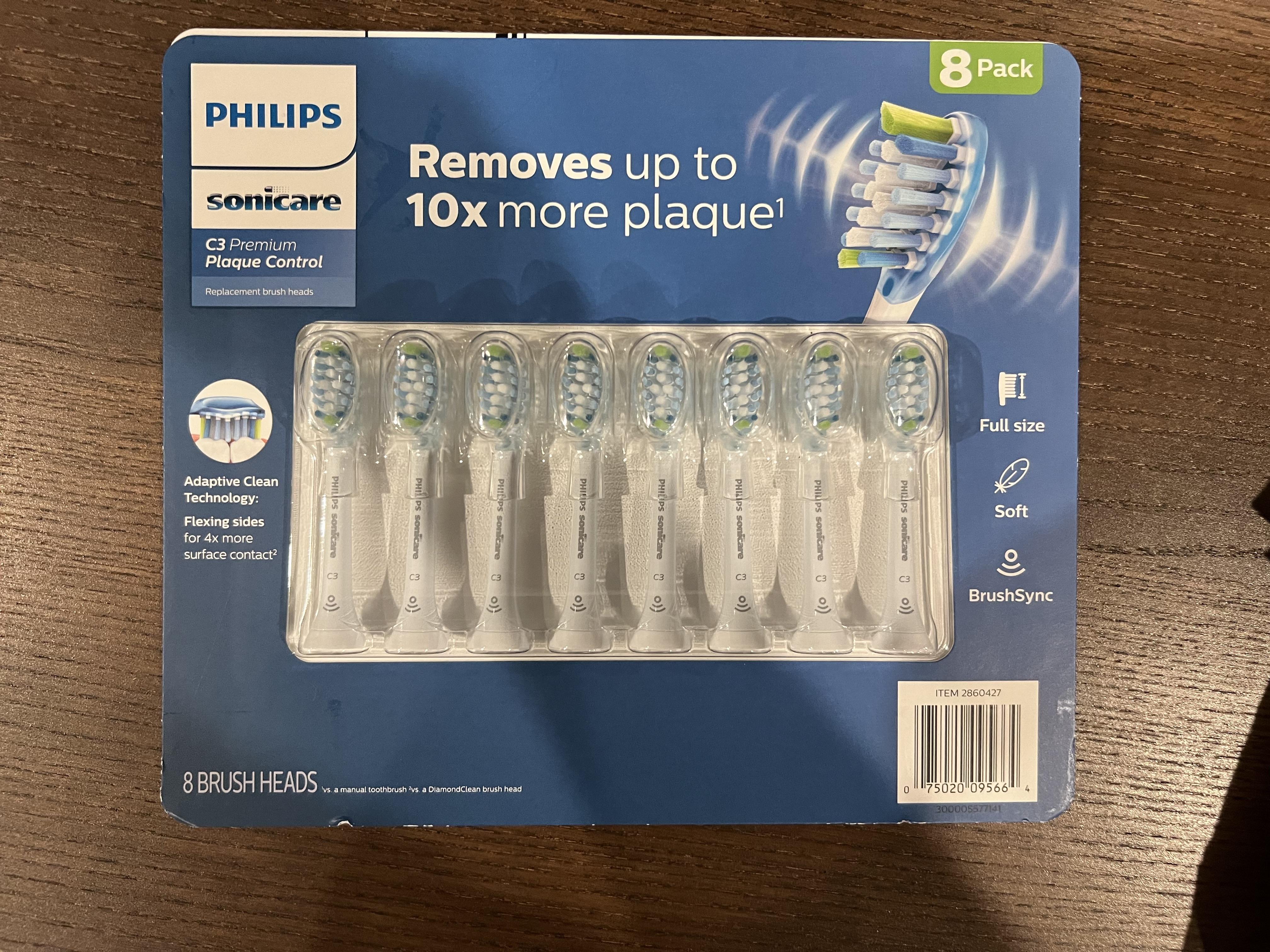 Soft sonicare C3 brush heads? r/Costco