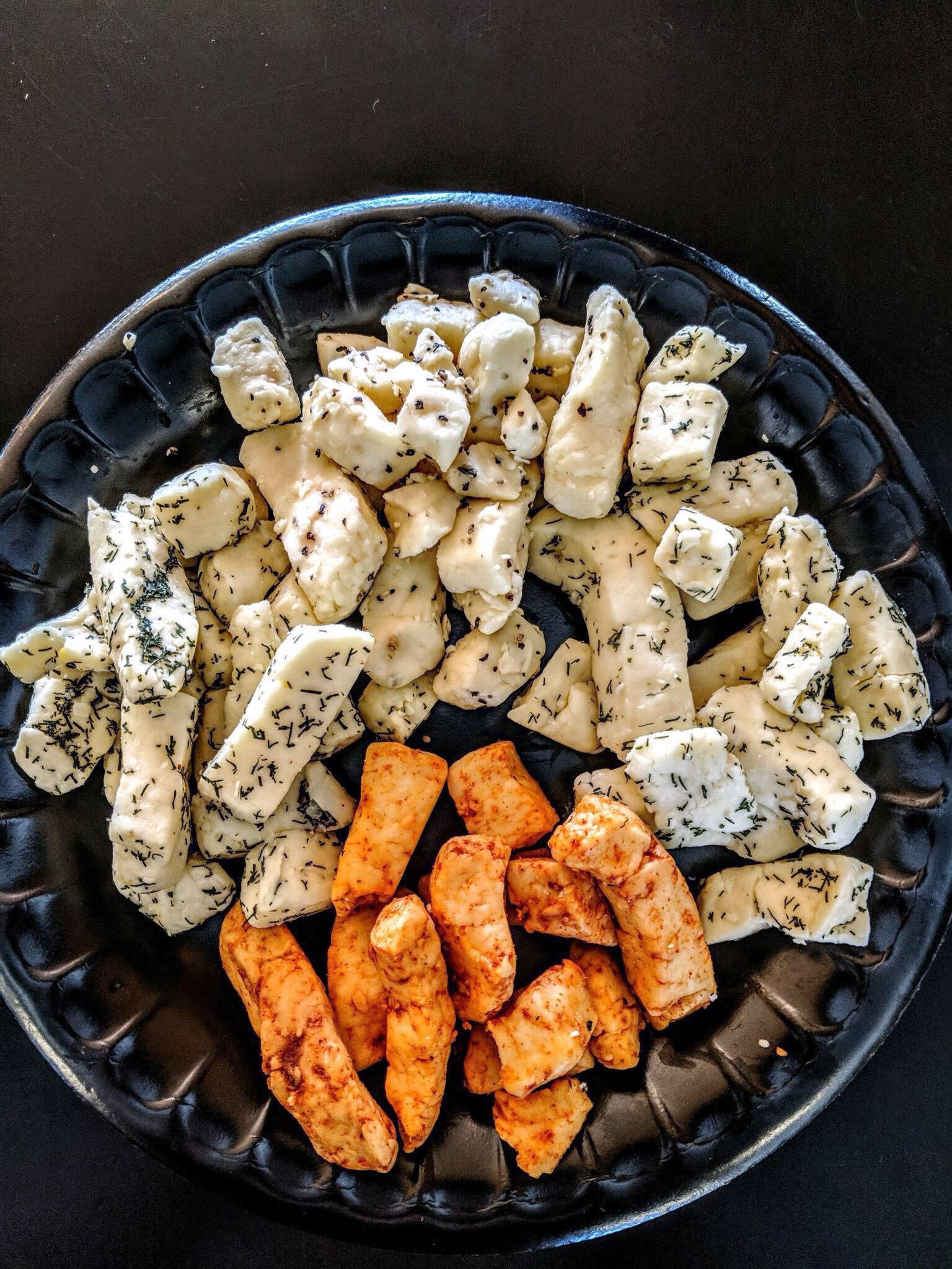 [OC] Chipotle, Dill and GarlicDillOnion Flavored Cheese Curds. Also