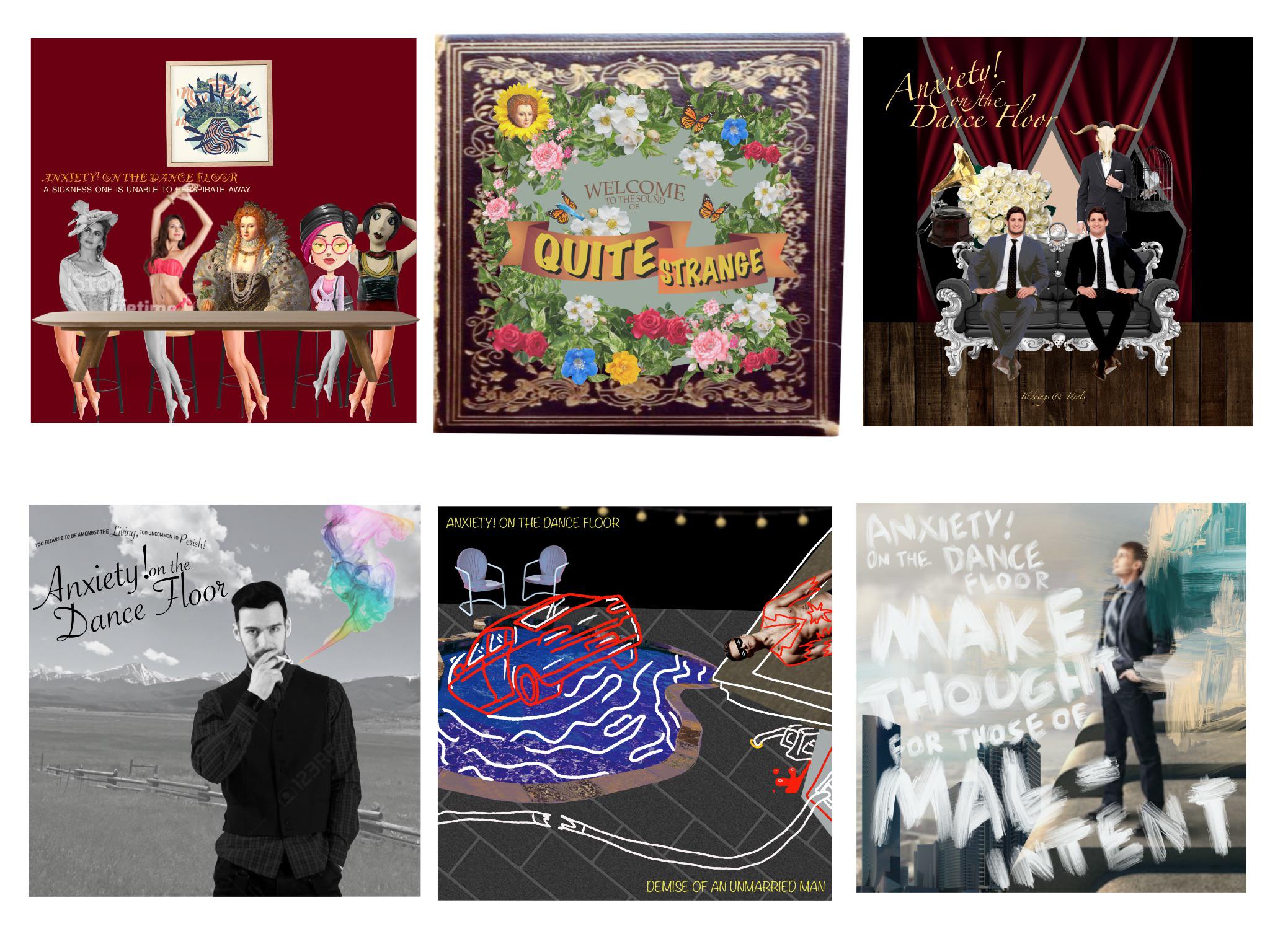 Panic albums but they’re terrible and made of stock images