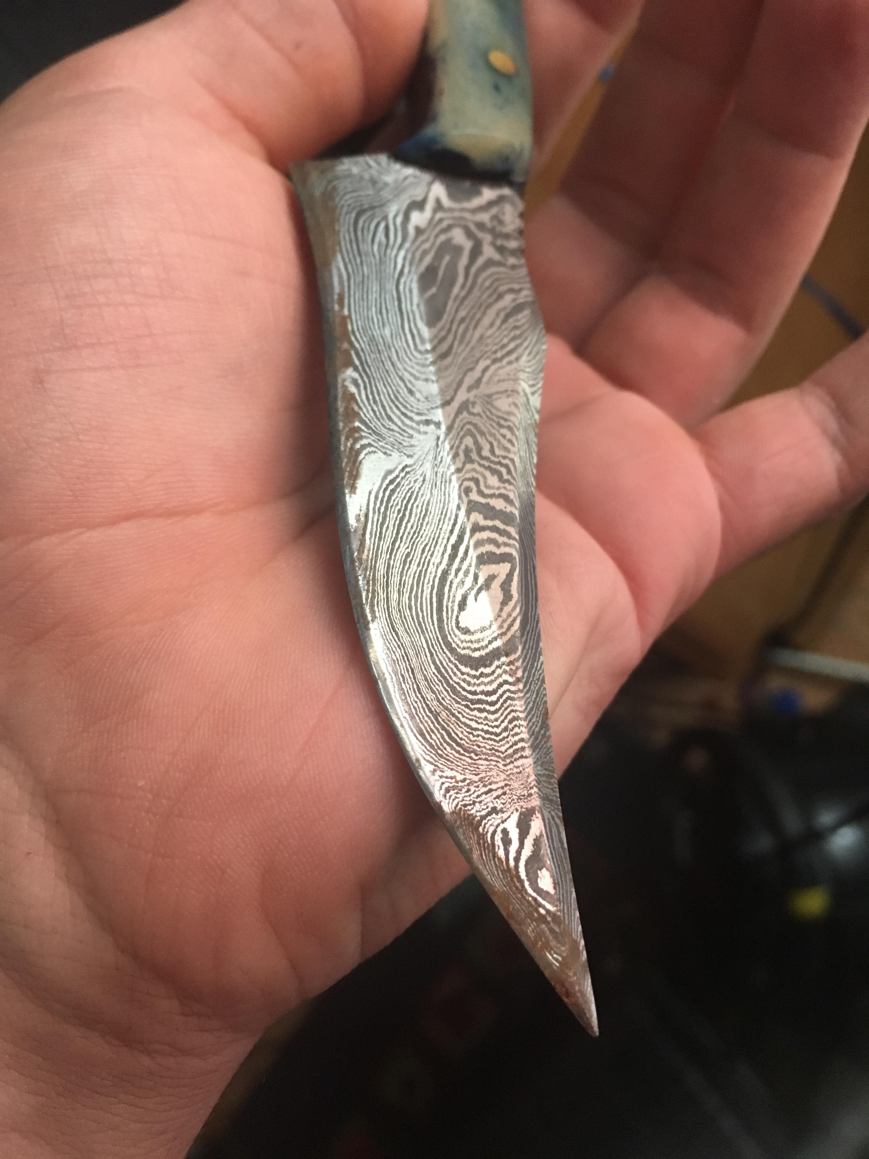 Anyone know if CLR would be good to clean some high carbon knives with