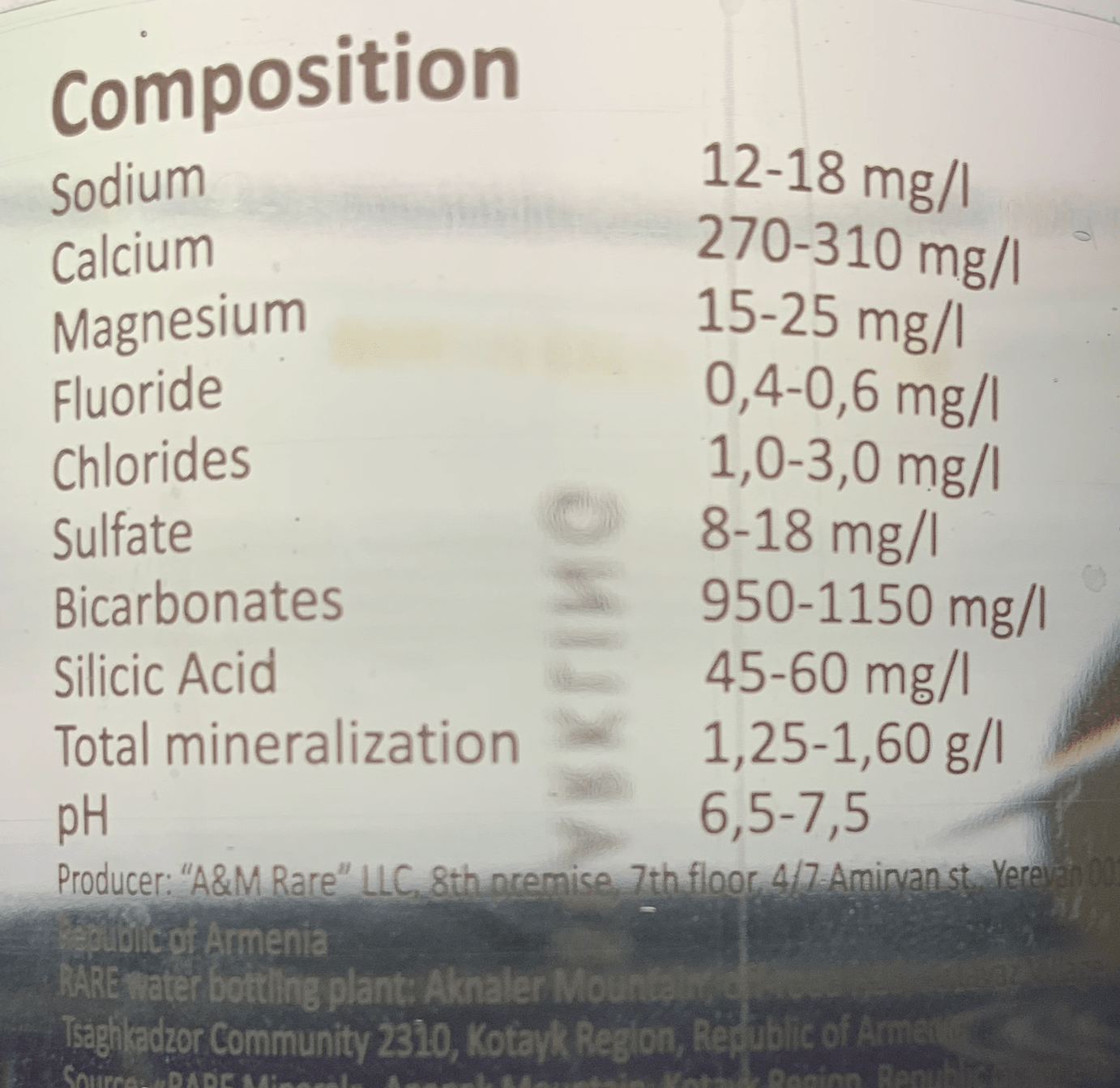 Is this sparkling mineral water ok for water fast? r/fasting