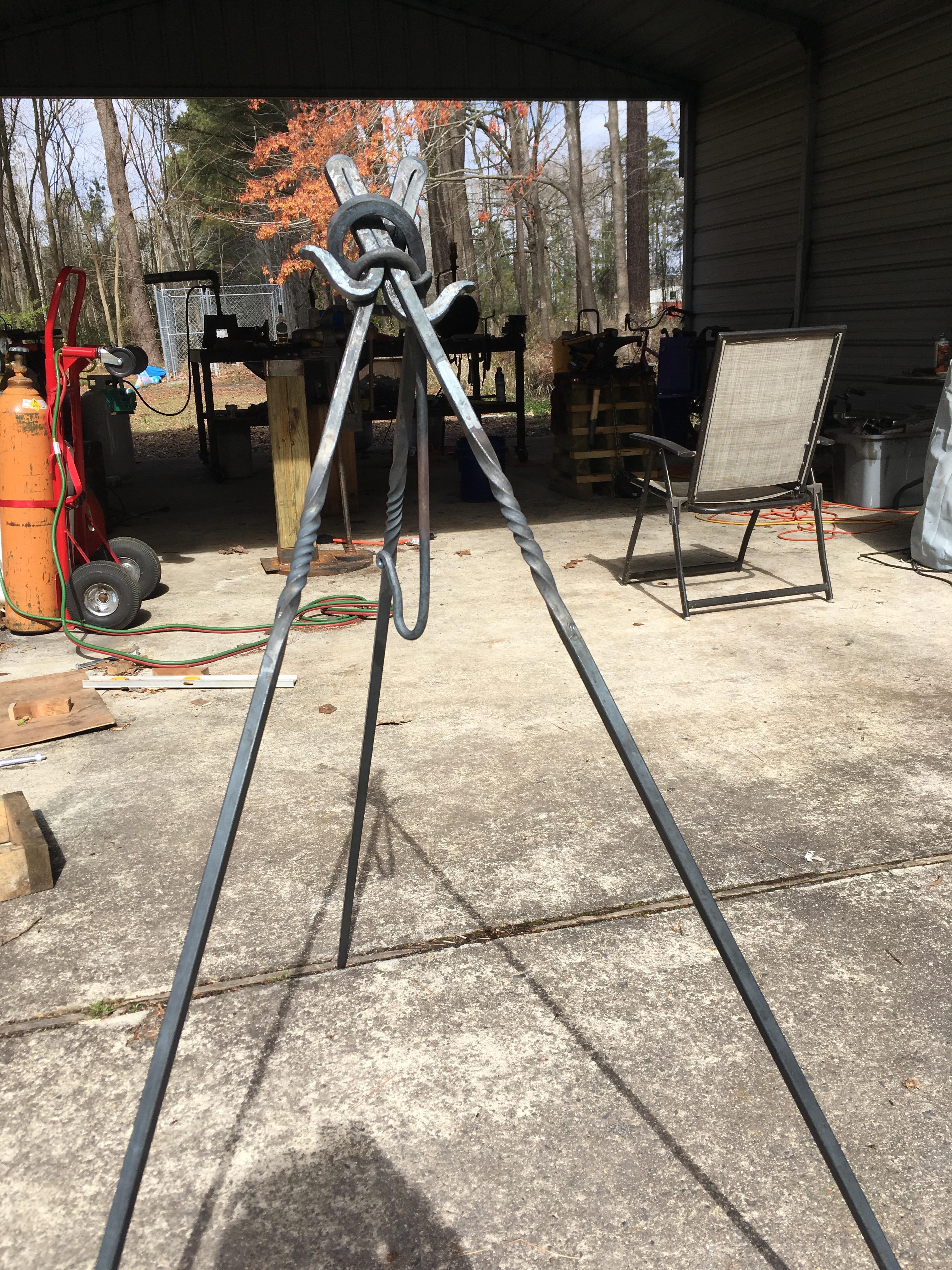 camp cooking tripod r/camping