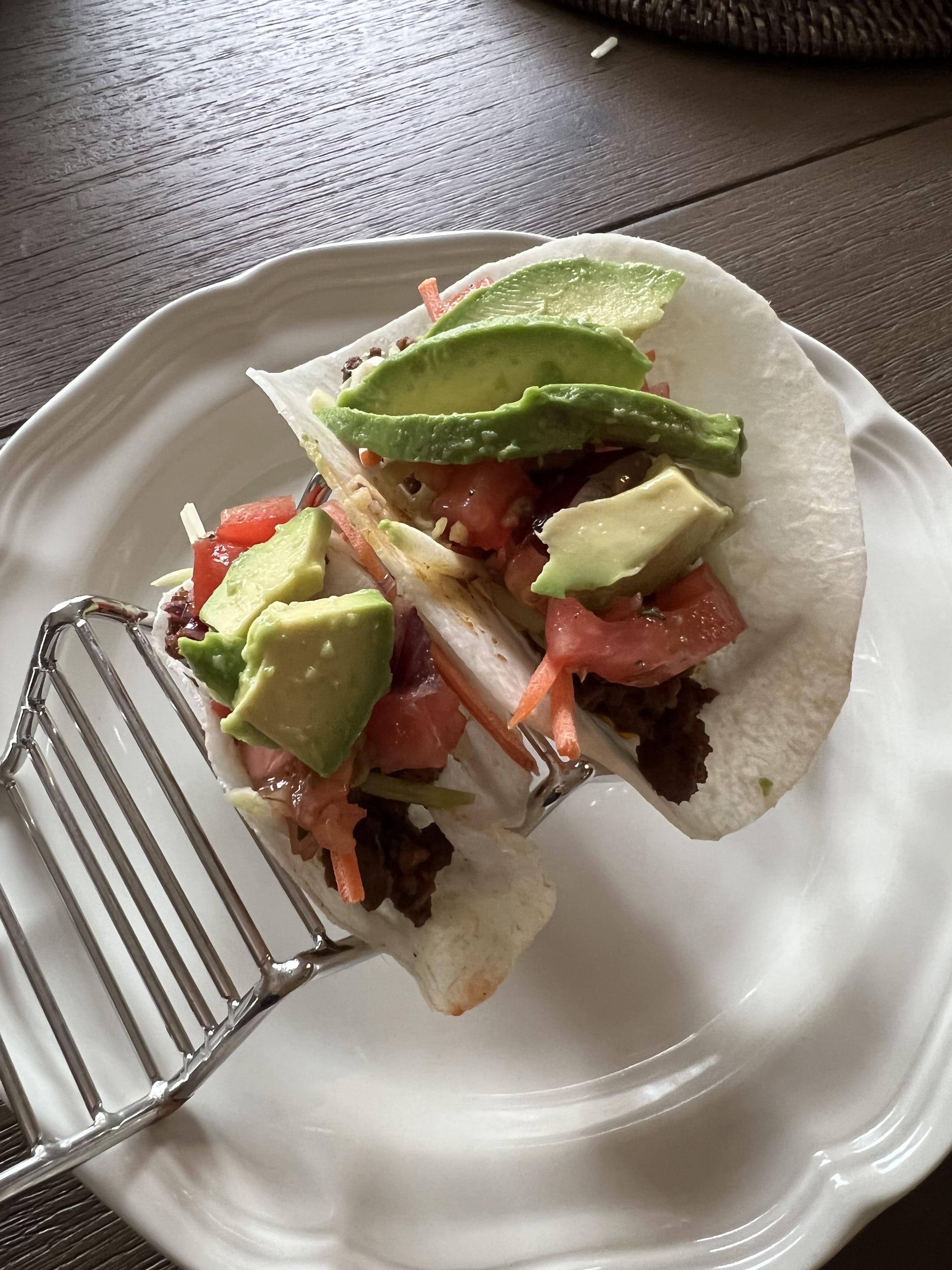 So thankful for Trader Joe’s jicama wraps! A Whole 30 with tacos is a