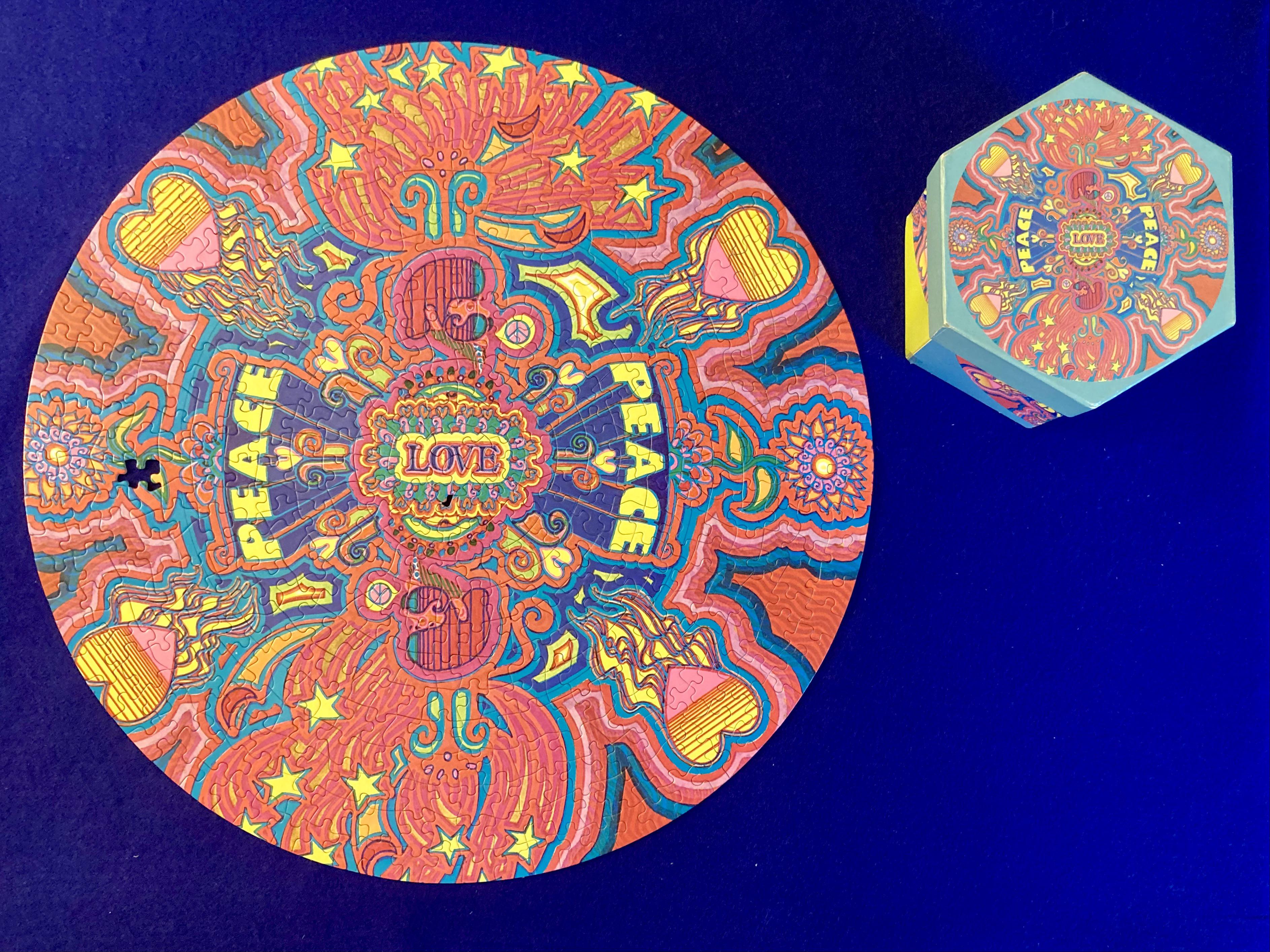 Love Burst, 1969, by Fitting Reminder. Most cherished puzzle in my collection. Anyone know of