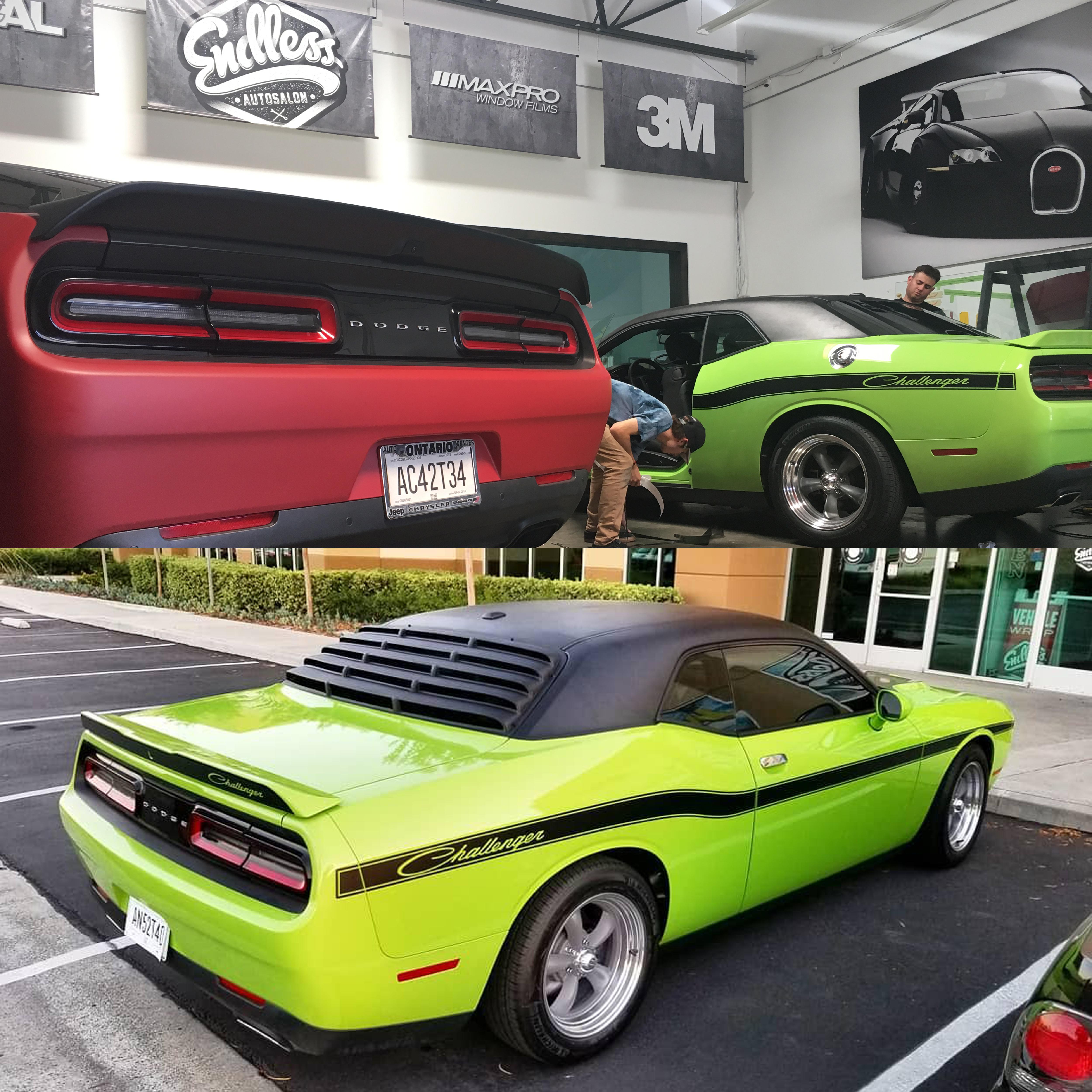 Soft Top VINYL Classic Challenger r/CarWraps
