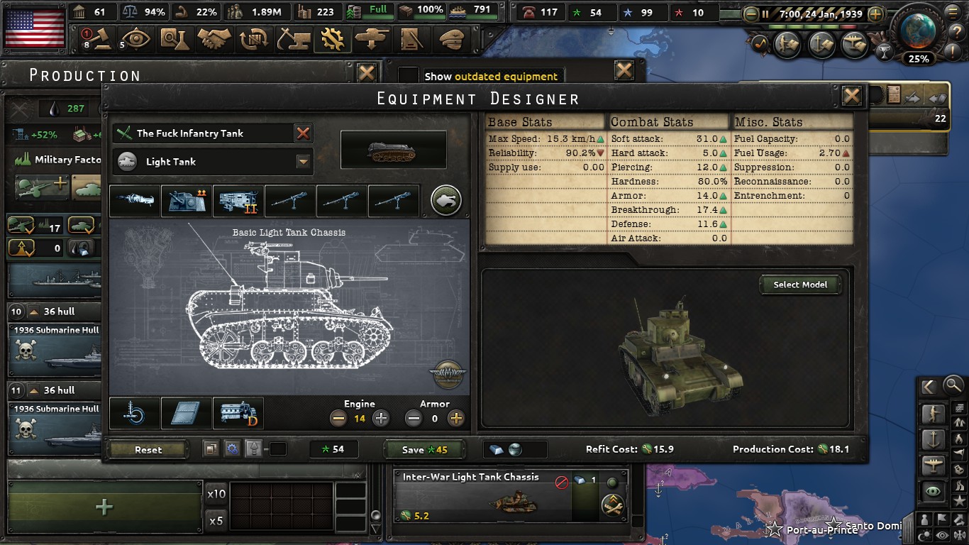 my attempt at an AntiInfantry Tank. it's not the best considering its