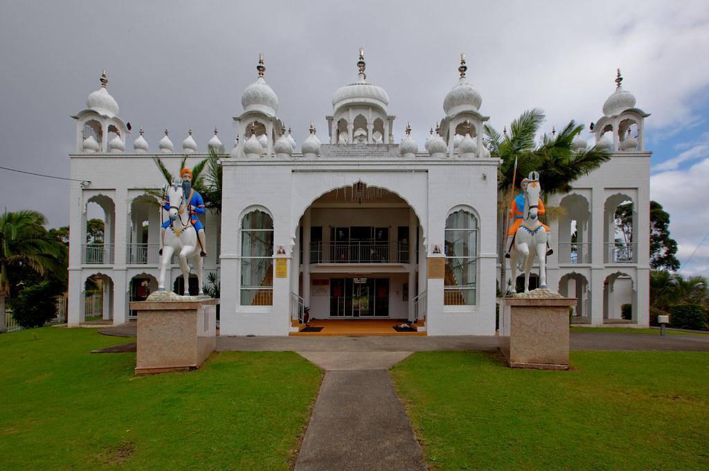 Gurdwara Sahib, Australia. statues r/Sikh
