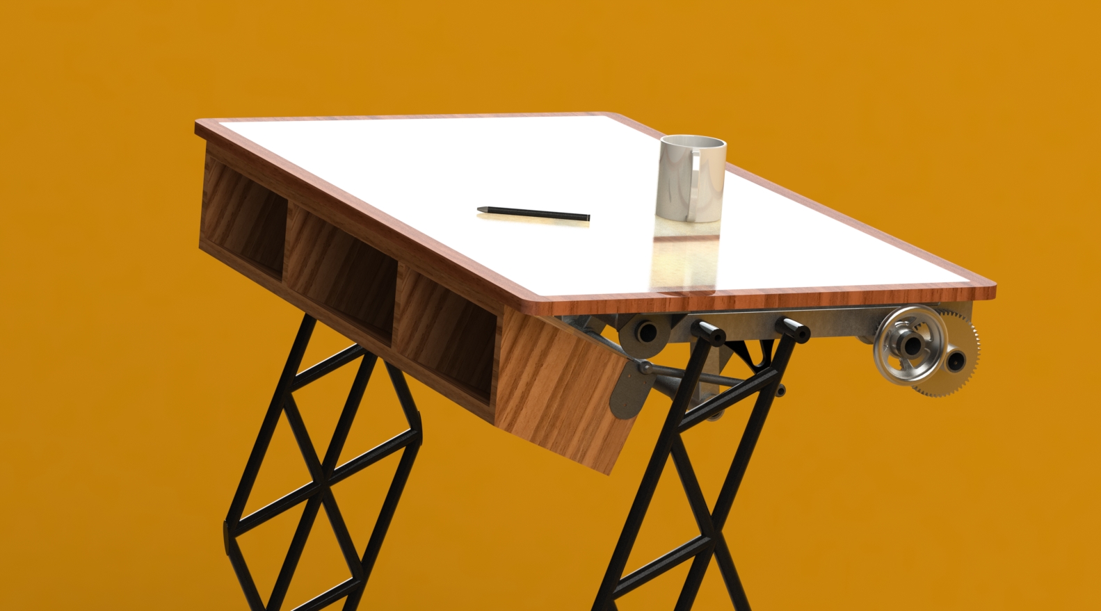 Rendered with Photoview 360 , it takes a while to play with your camera