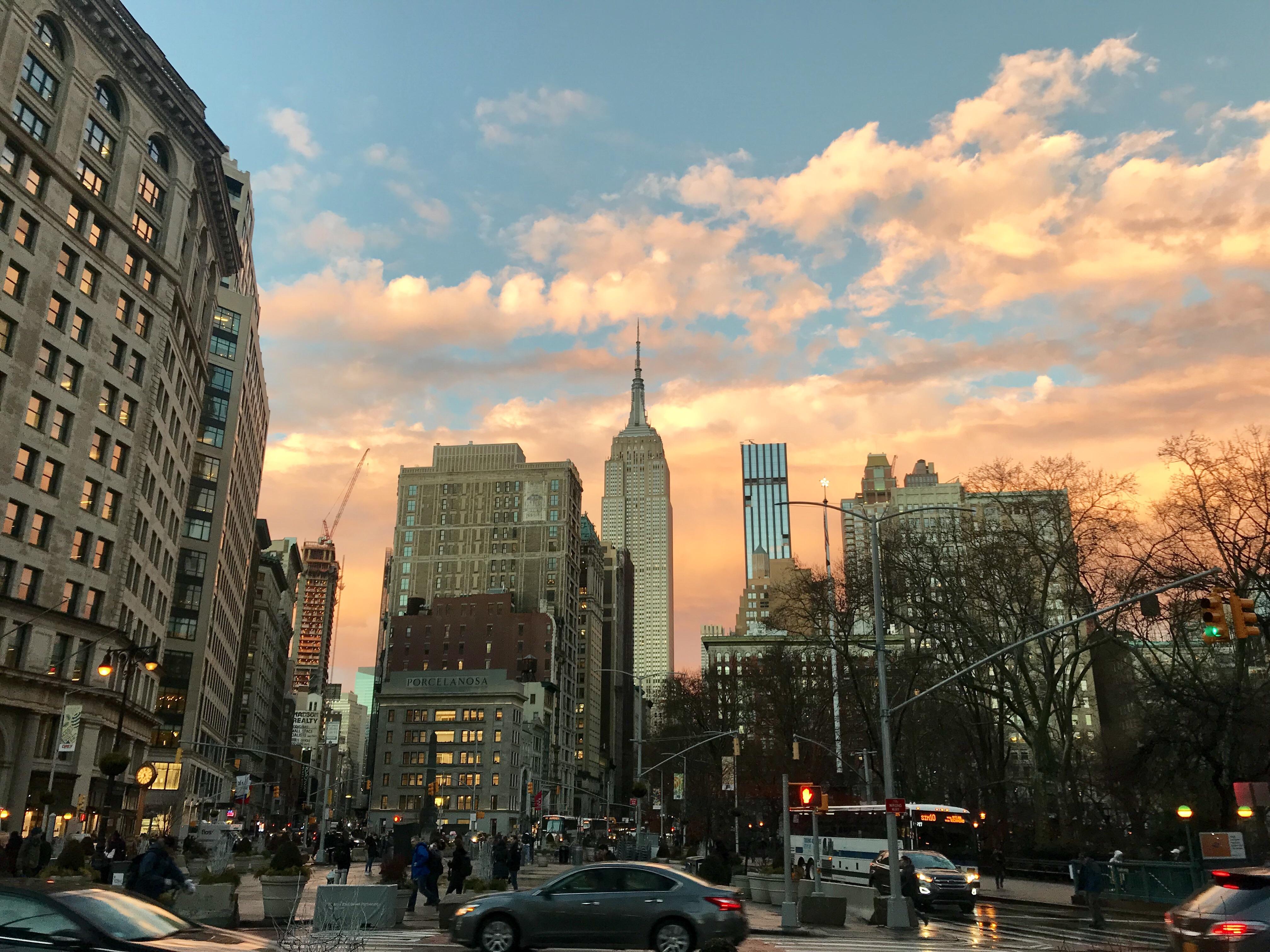 Golden hour in Flatiron r/nyc