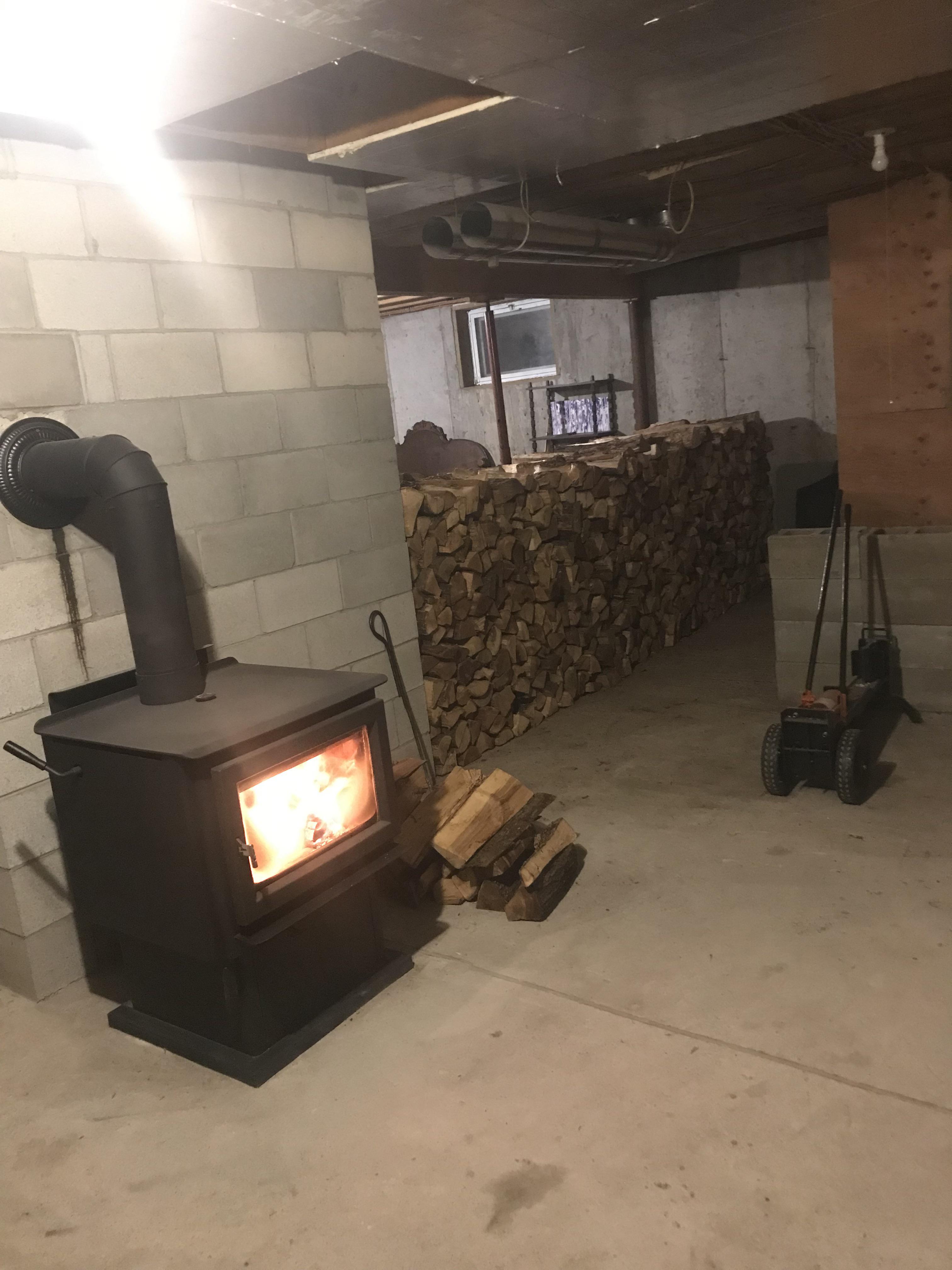 new regency F3500 set up r/woodstoving