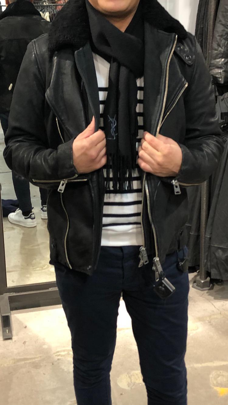 Can anyone identify this AllSaints leather jacket? r/malefashionadvice