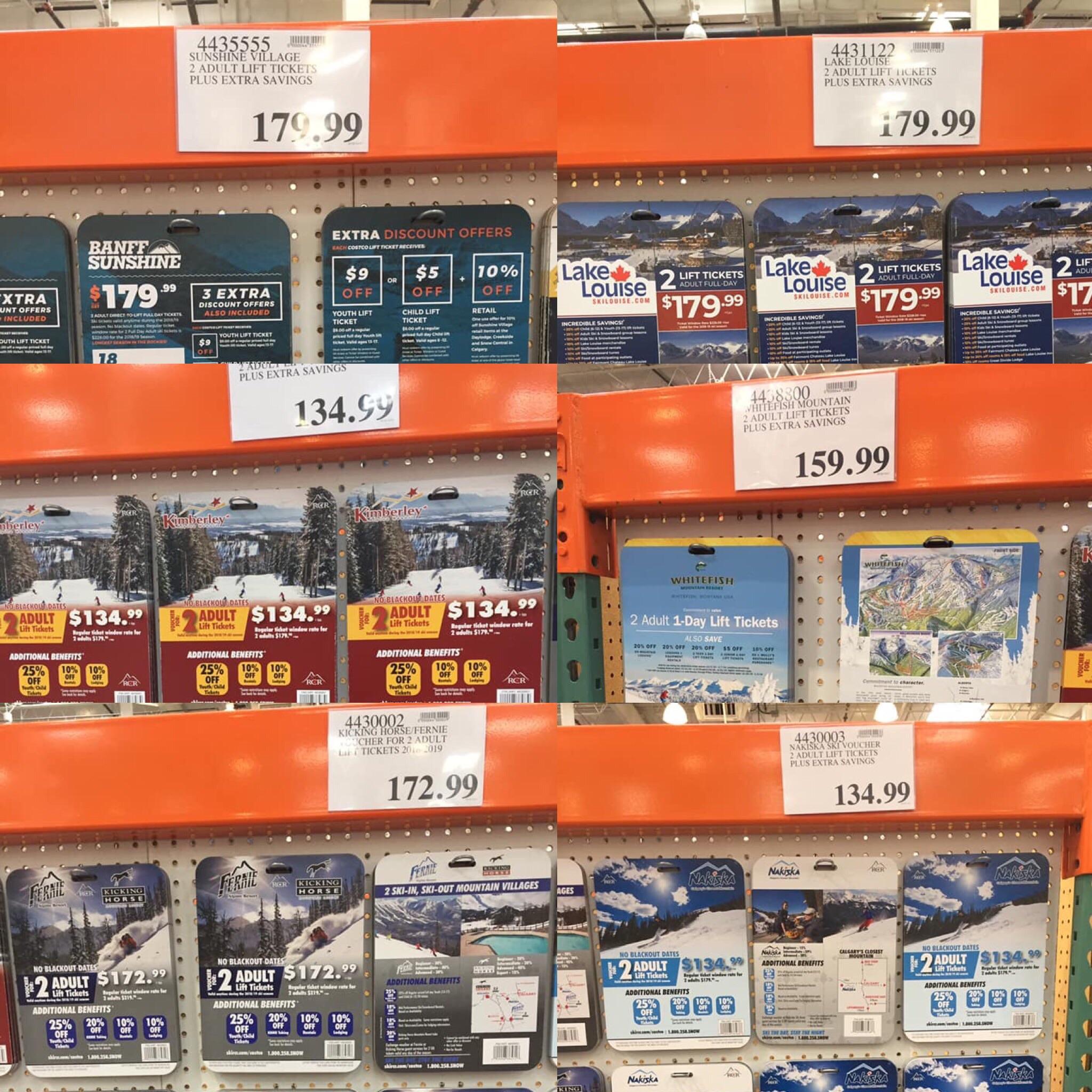 To answer the inevitable lift ticket prices. r/Calgary