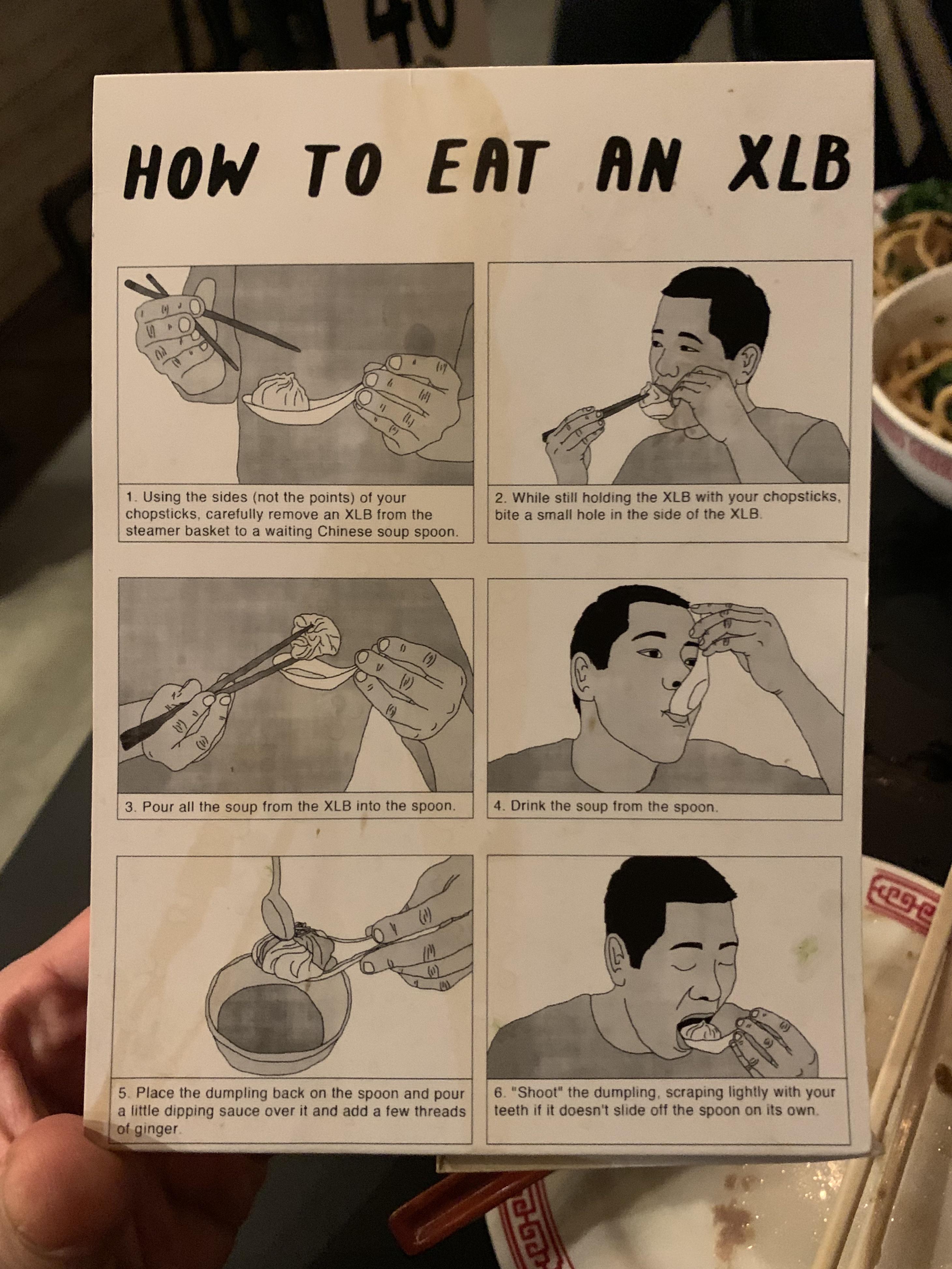 How to eat an XLB. (Xiao Long Bao) Let the battle begin. r/howto