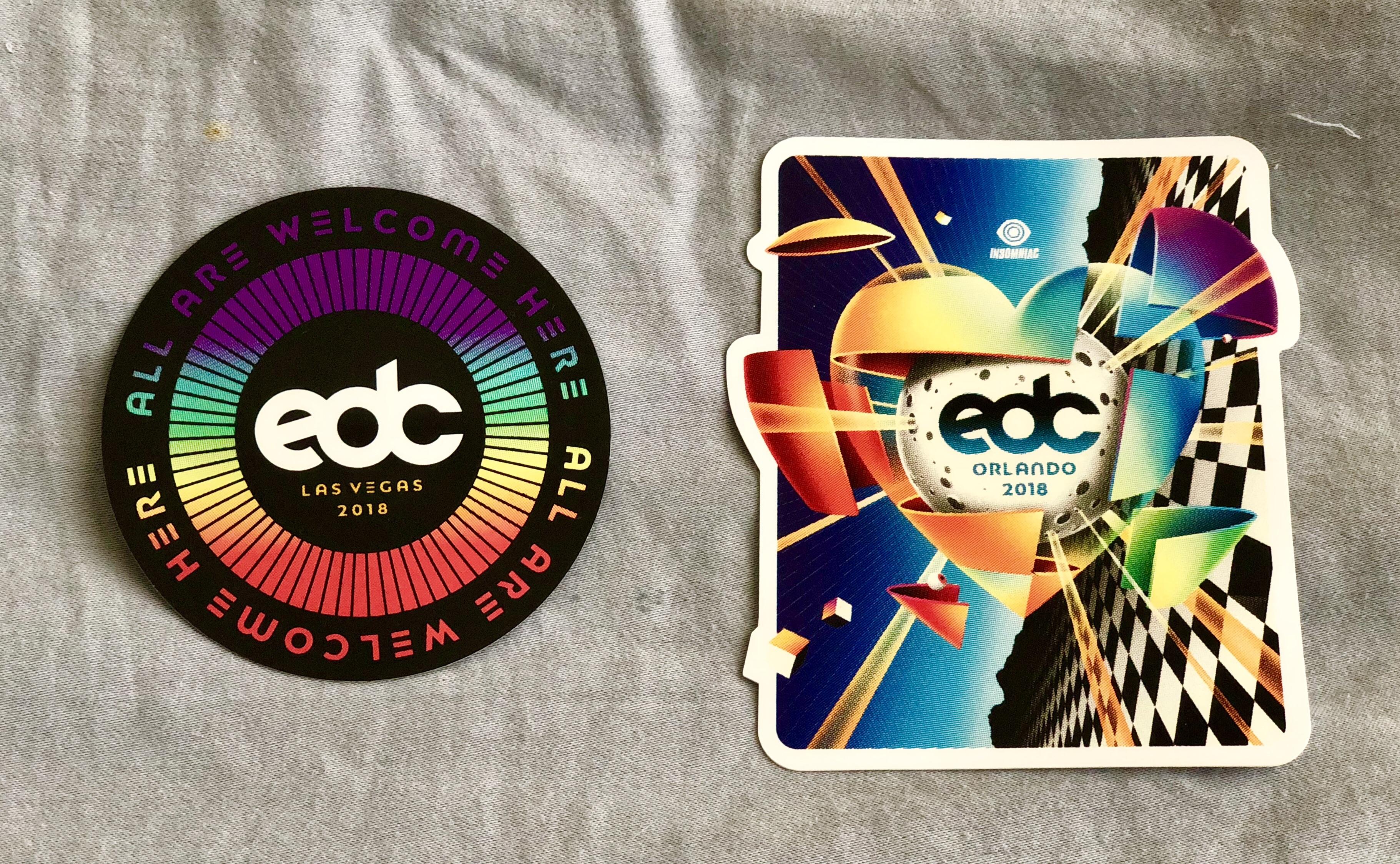 These stickers were passed out after A&B’s Common Ground show in Miami